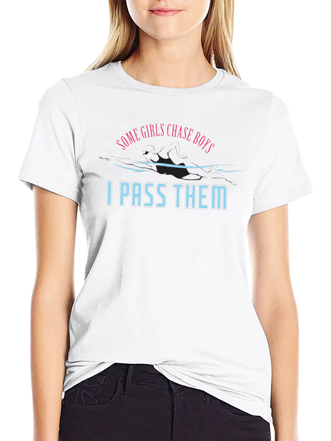 Funny I Pass Them Graphic Tee