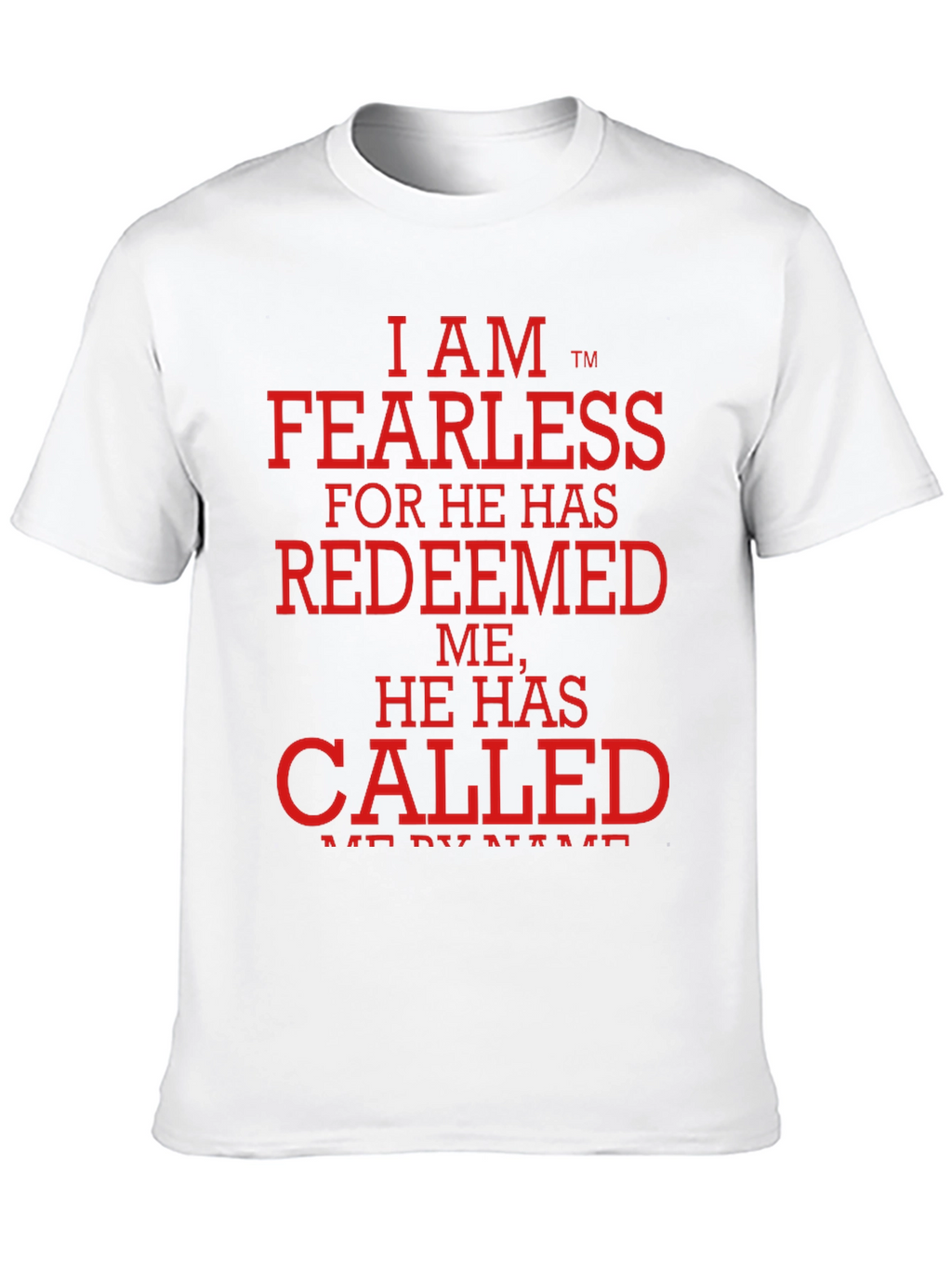 Fearless Christian Graphic T-Shirt