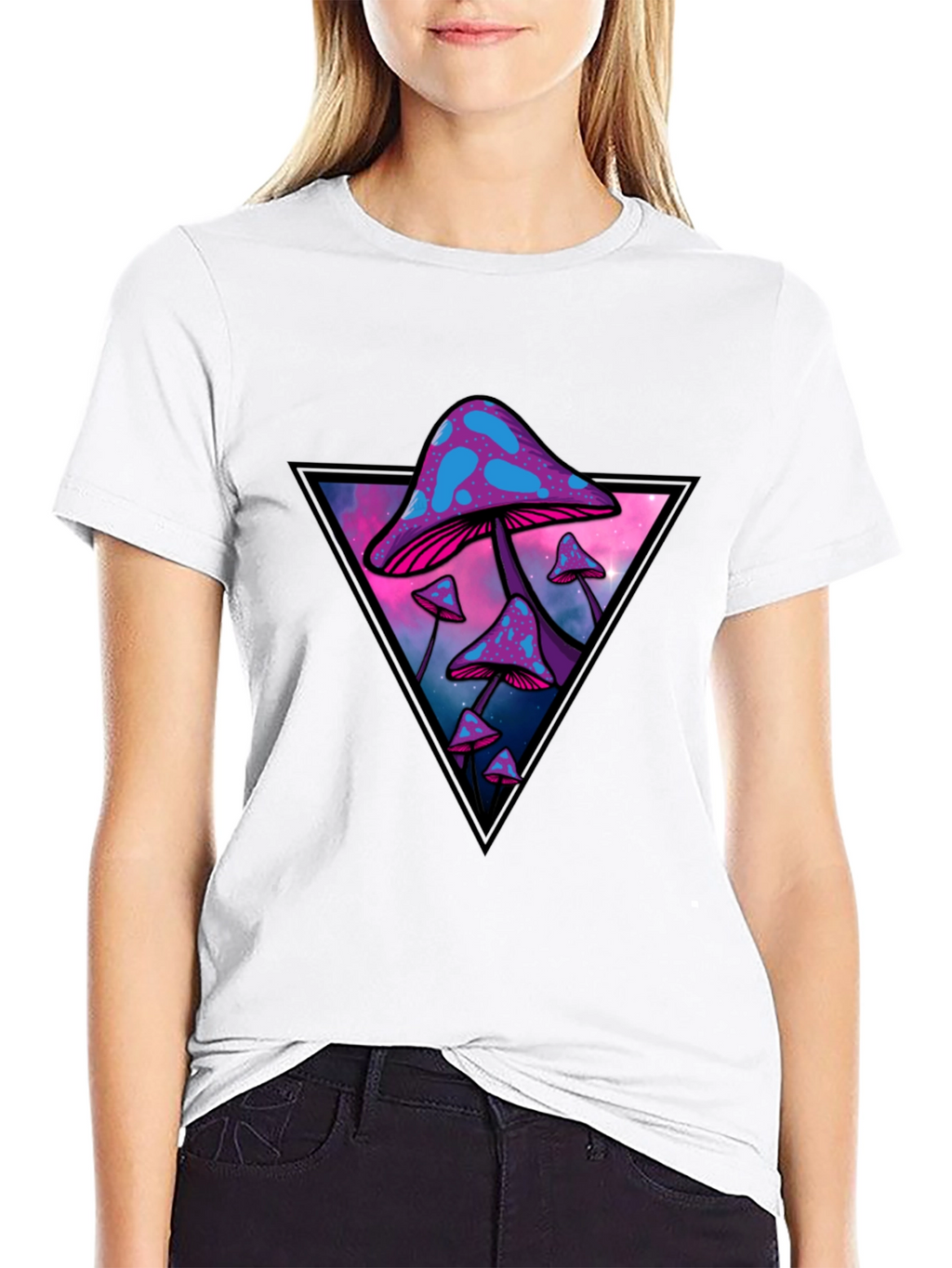 Psychedelic Mushroom Graphic Tee