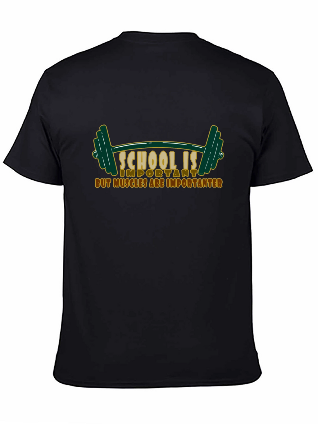 Funny Workout T-Shirt - School is Important