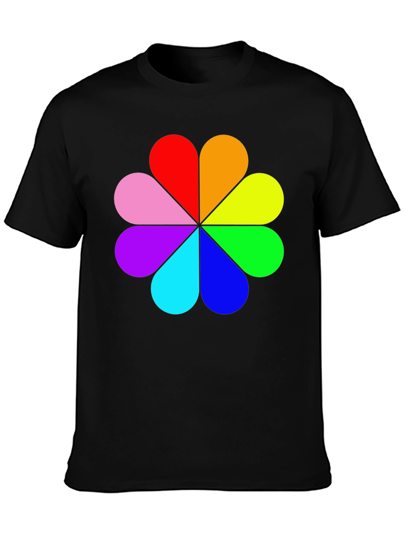 Rainbow Flower Power T-Shirt