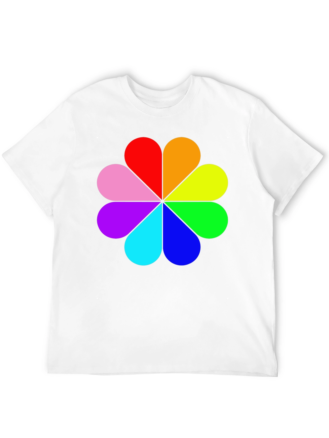 Rainbow Flower Power T-Shirt