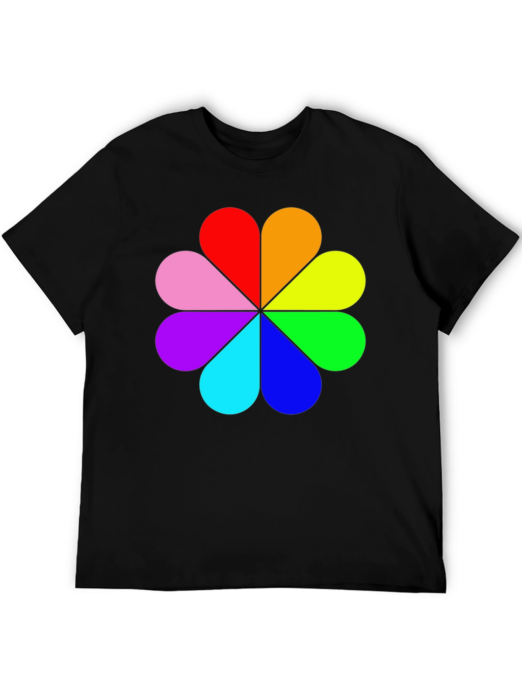 Rainbow Flower Power T-Shirt