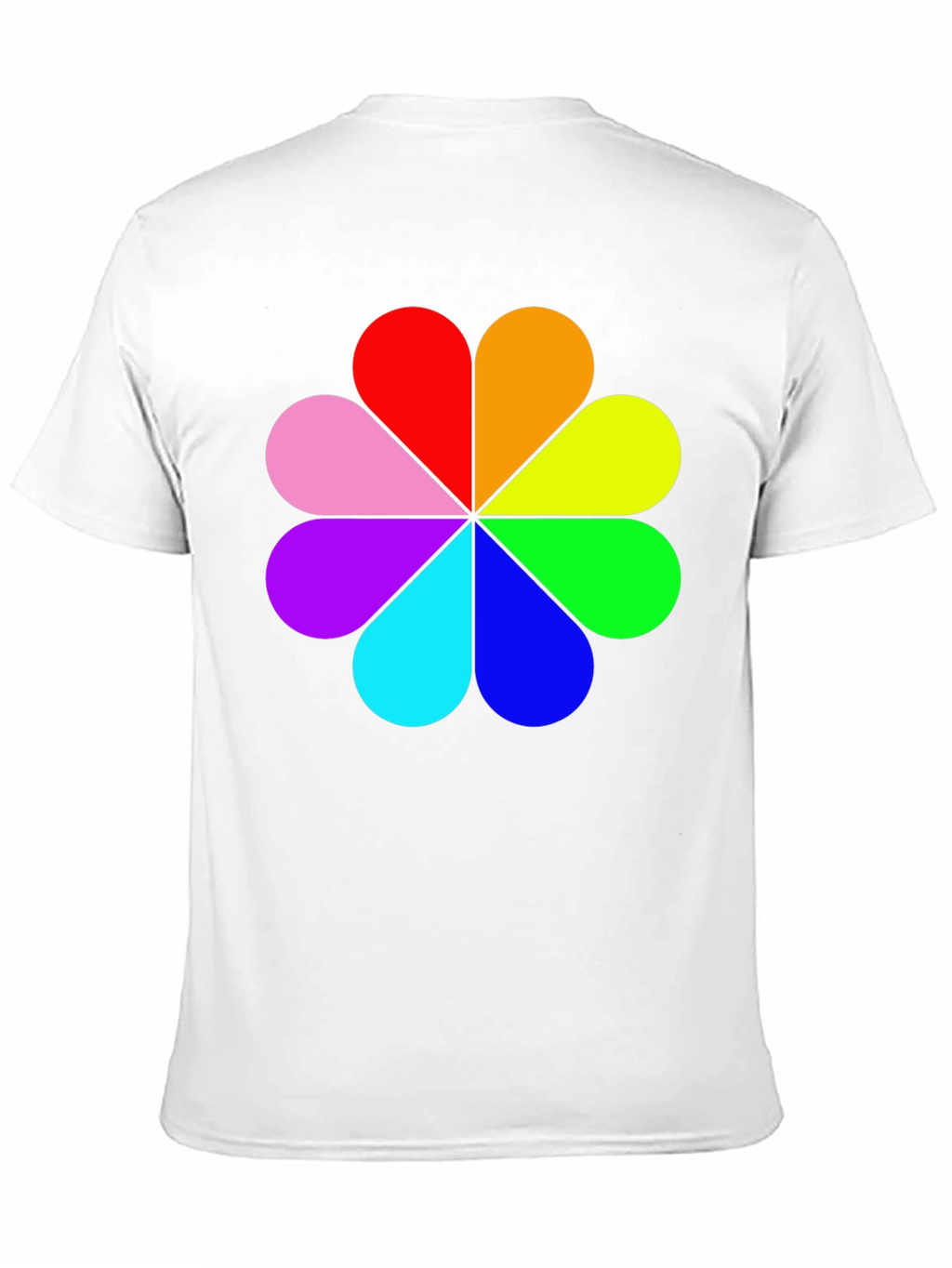 Rainbow Flower Power T-Shirt