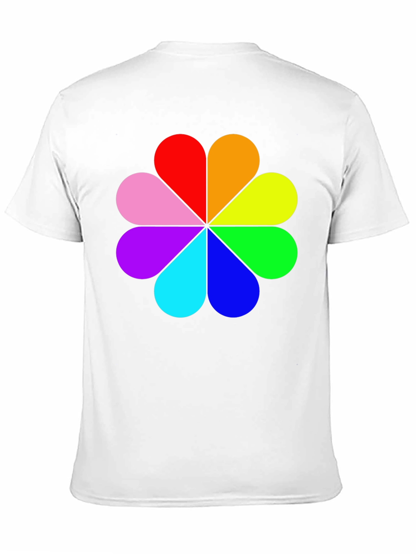 Rainbow Flower Power T-Shirt