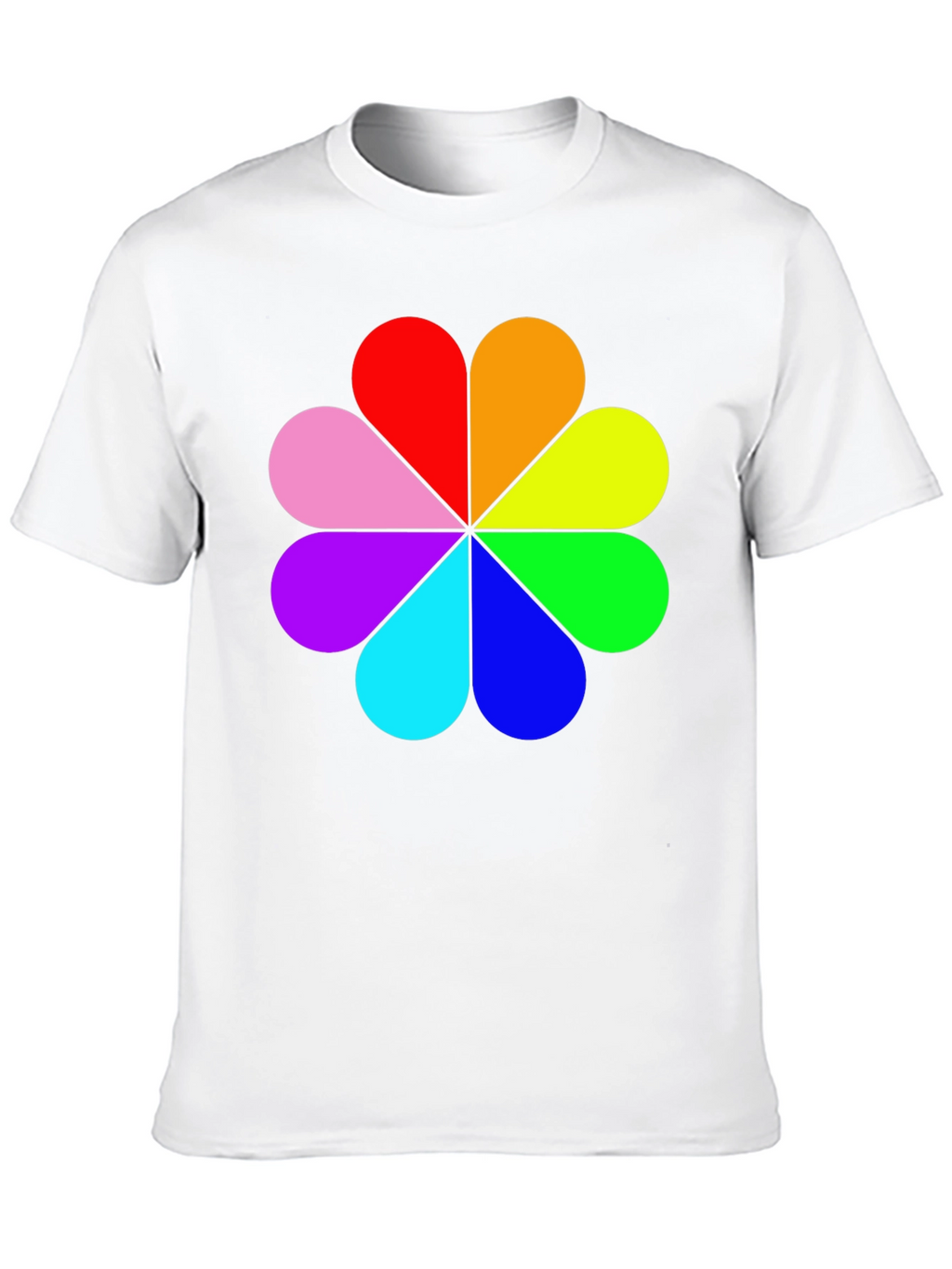 Rainbow Flower Power T-Shirt