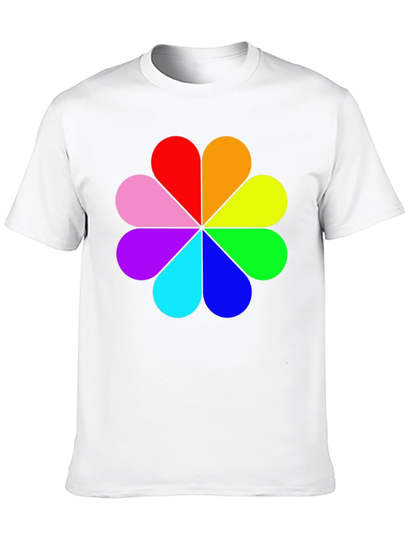 Rainbow Flower Power T-Shirt