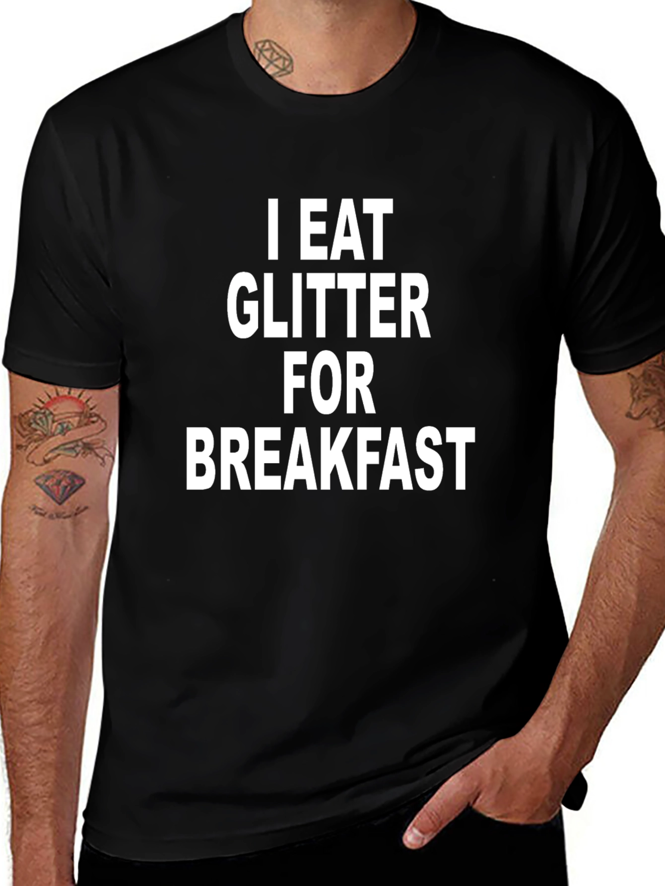 I Eat Glitter For Breakfast Graphic T-Shirt