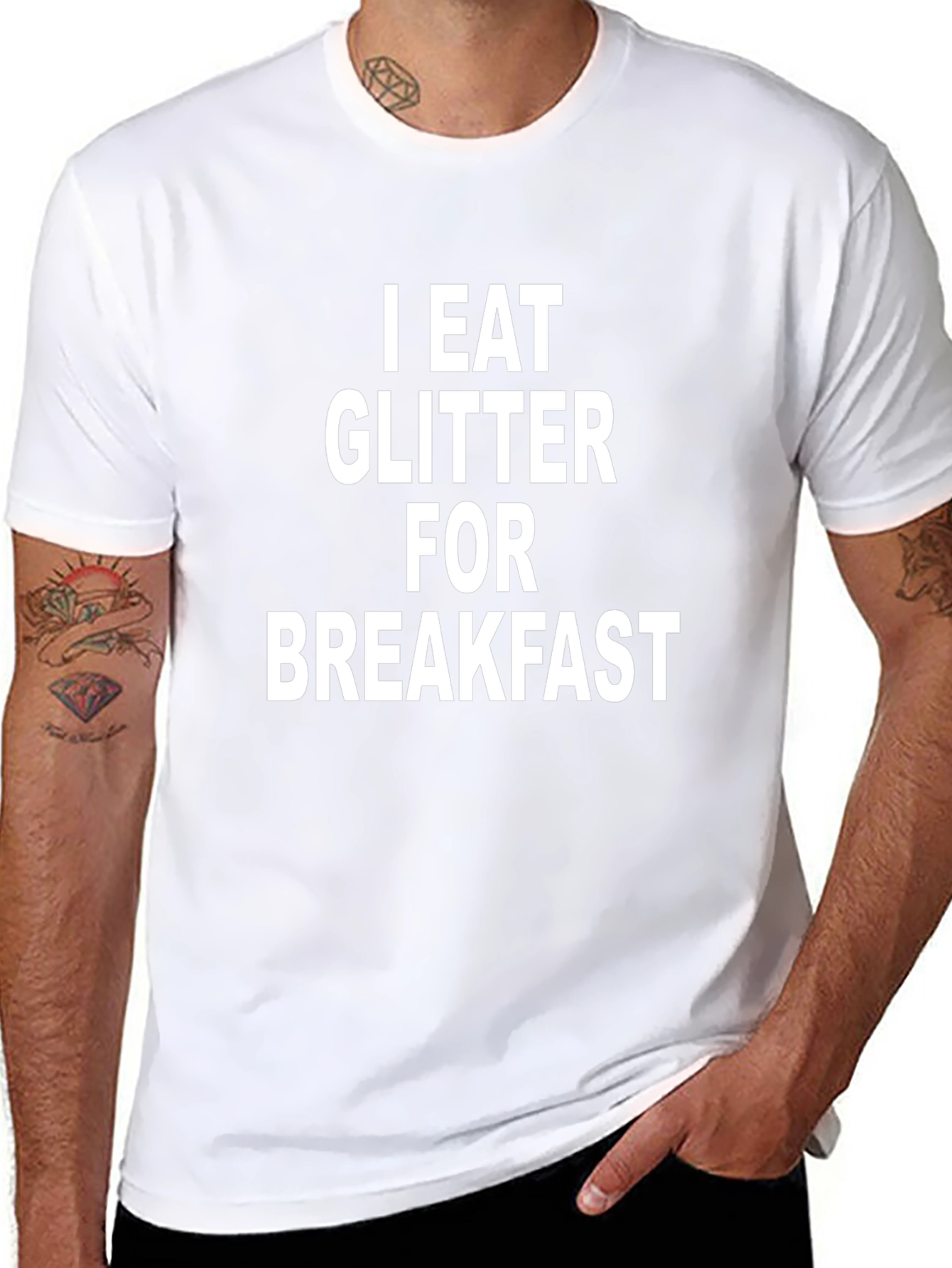 I Eat Glitter For Breakfast Graphic T-Shirt