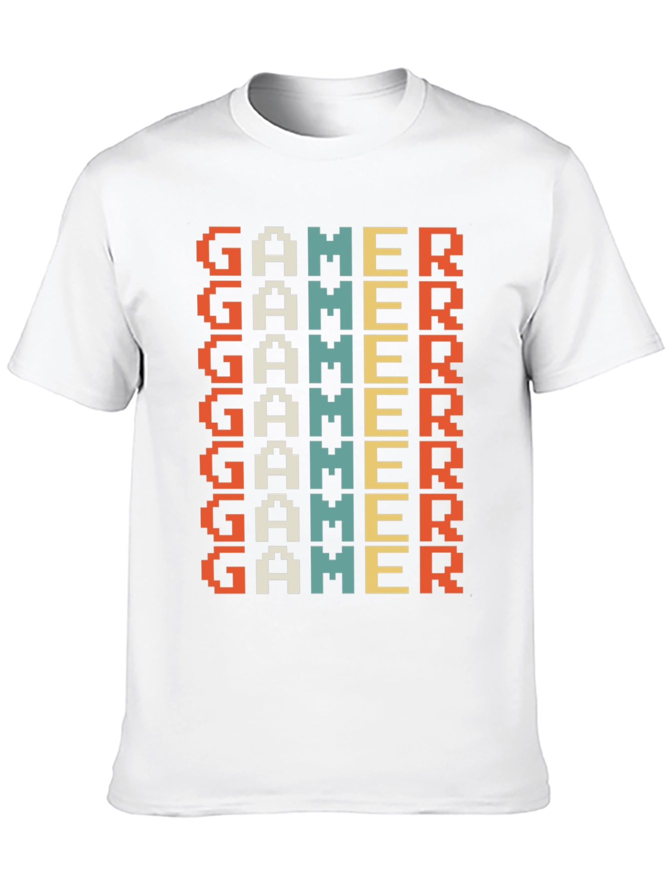 Retro Gamer T-Shirt - Pixel Art Design