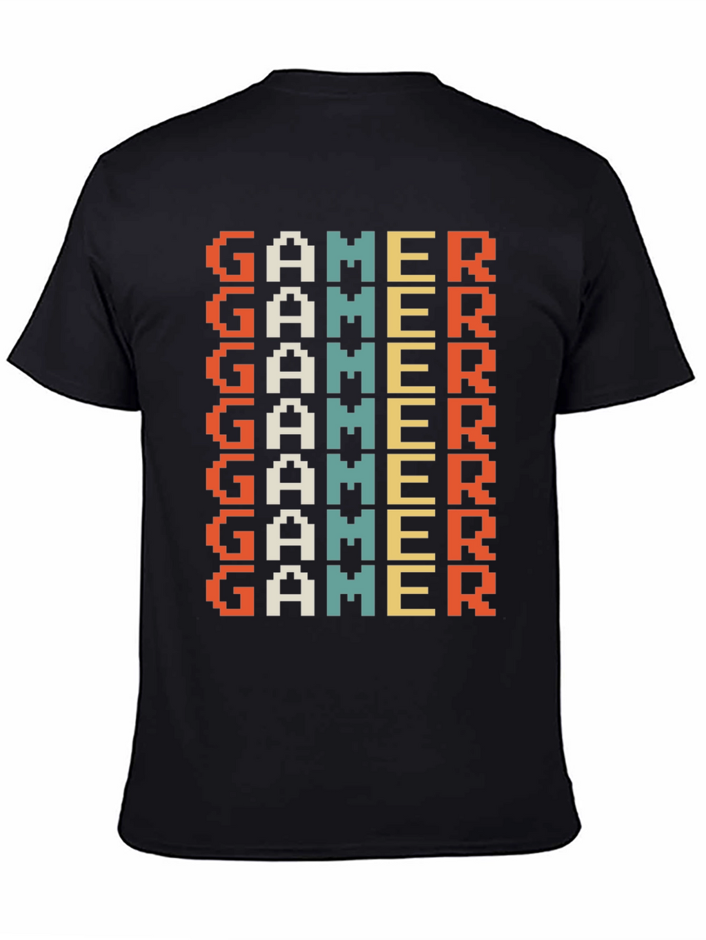 Retro Gamer T-Shirt - Pixel Art Design