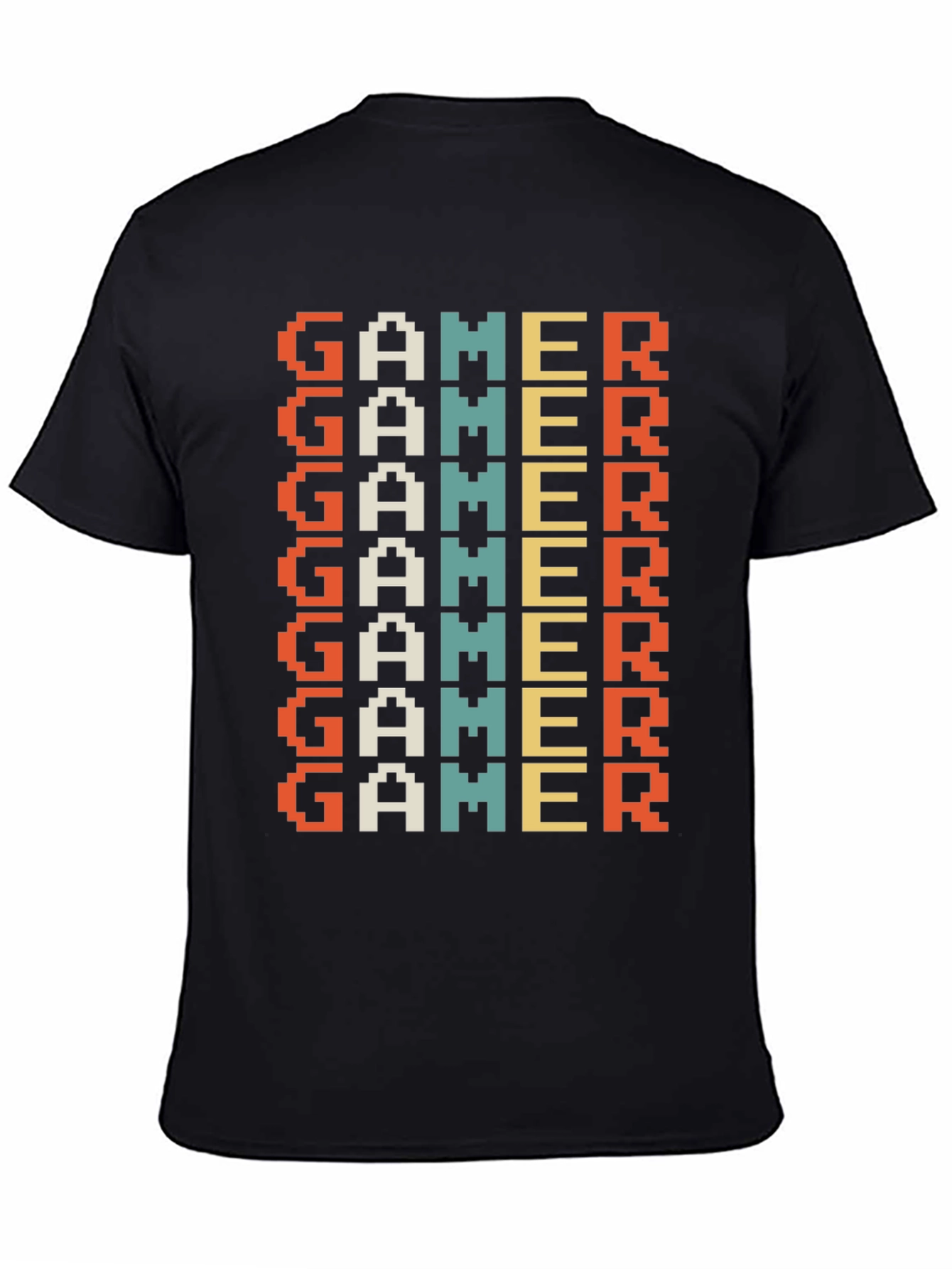 Retro Gamer T-Shirt - Pixel Art Design