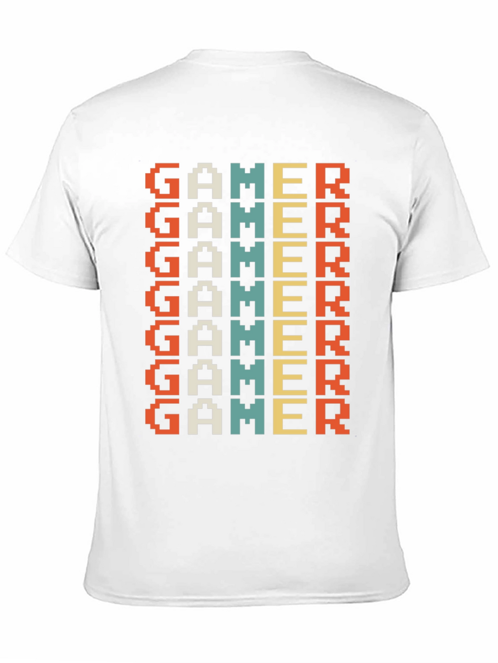Retro Gamer T-Shirt - Pixel Art Design