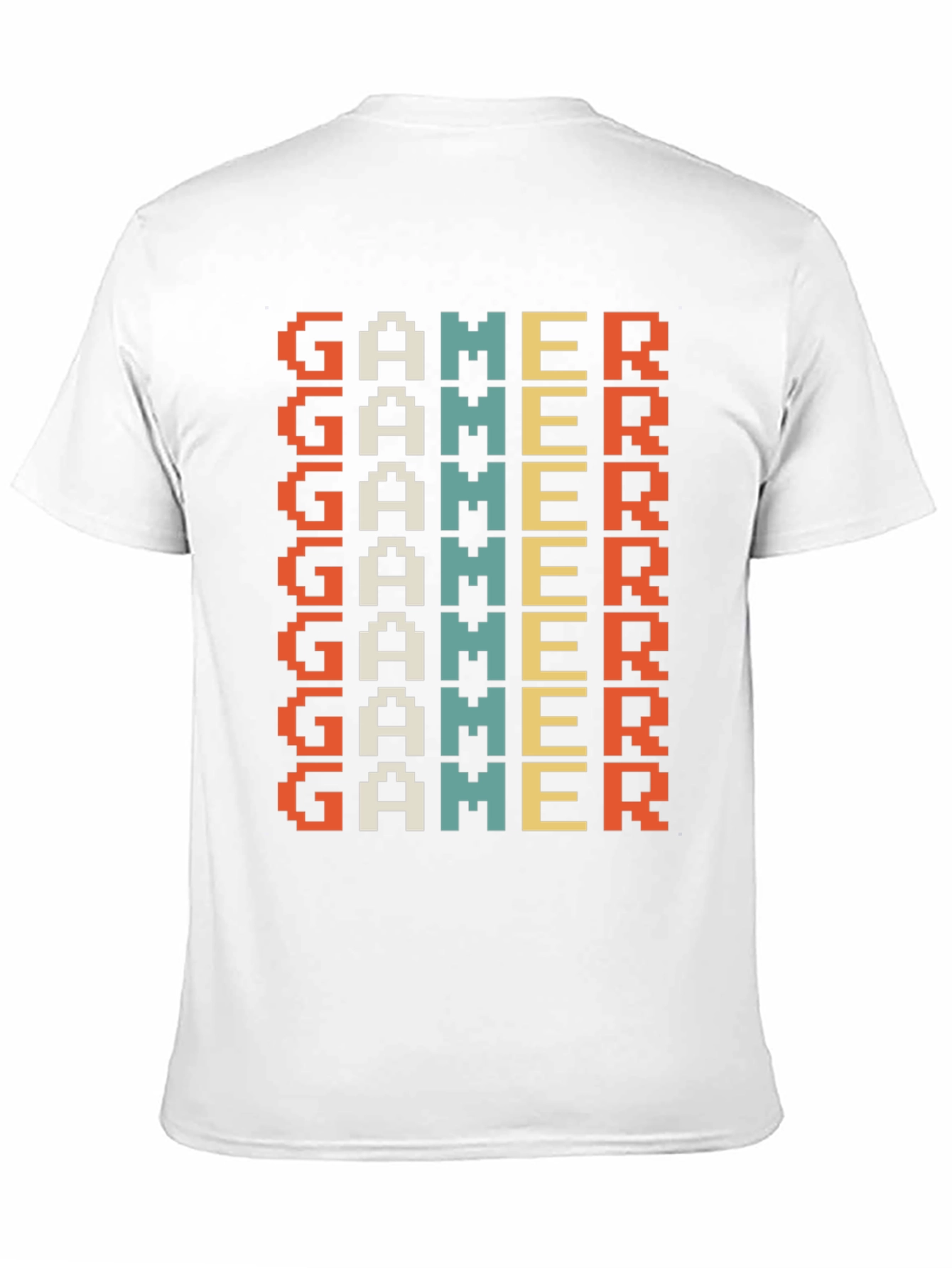 Retro Gamer T-Shirt - Pixel Art Design