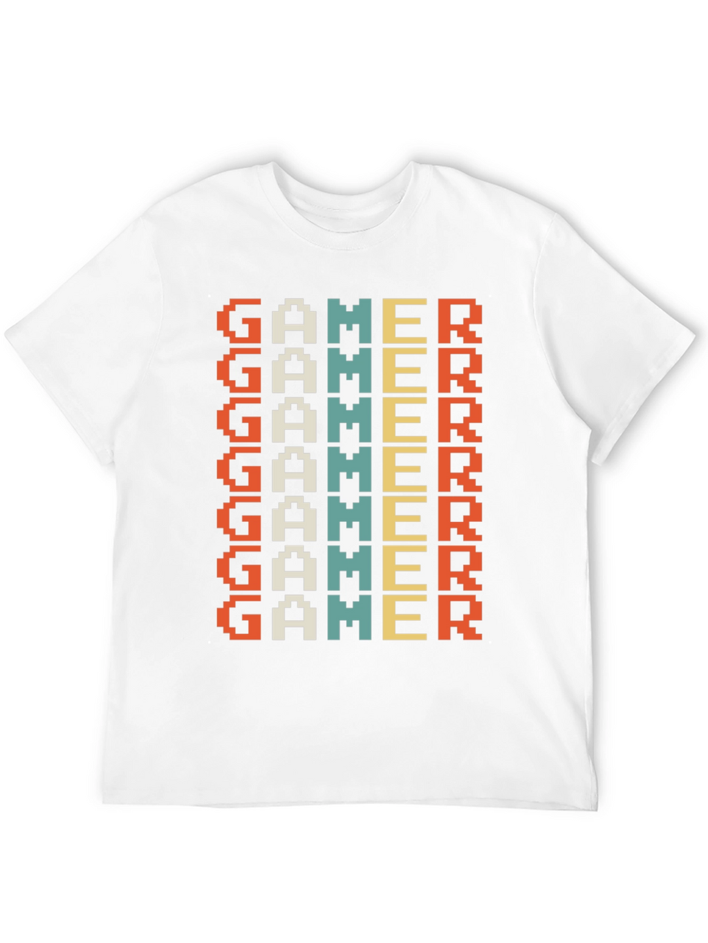 Retro Gamer T-Shirt - Pixel Art Design