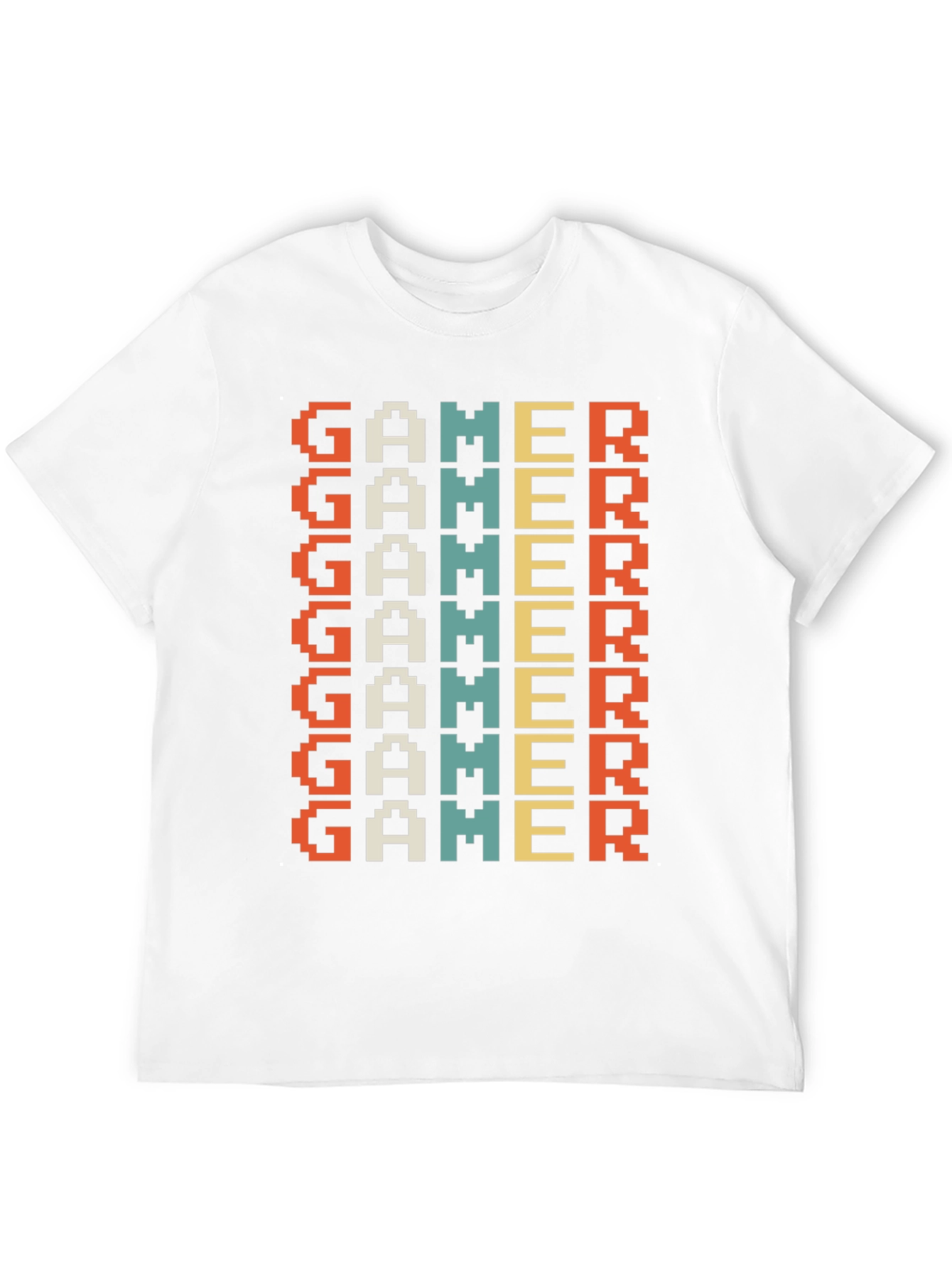Retro Gamer T-Shirt - Pixel Art Design
