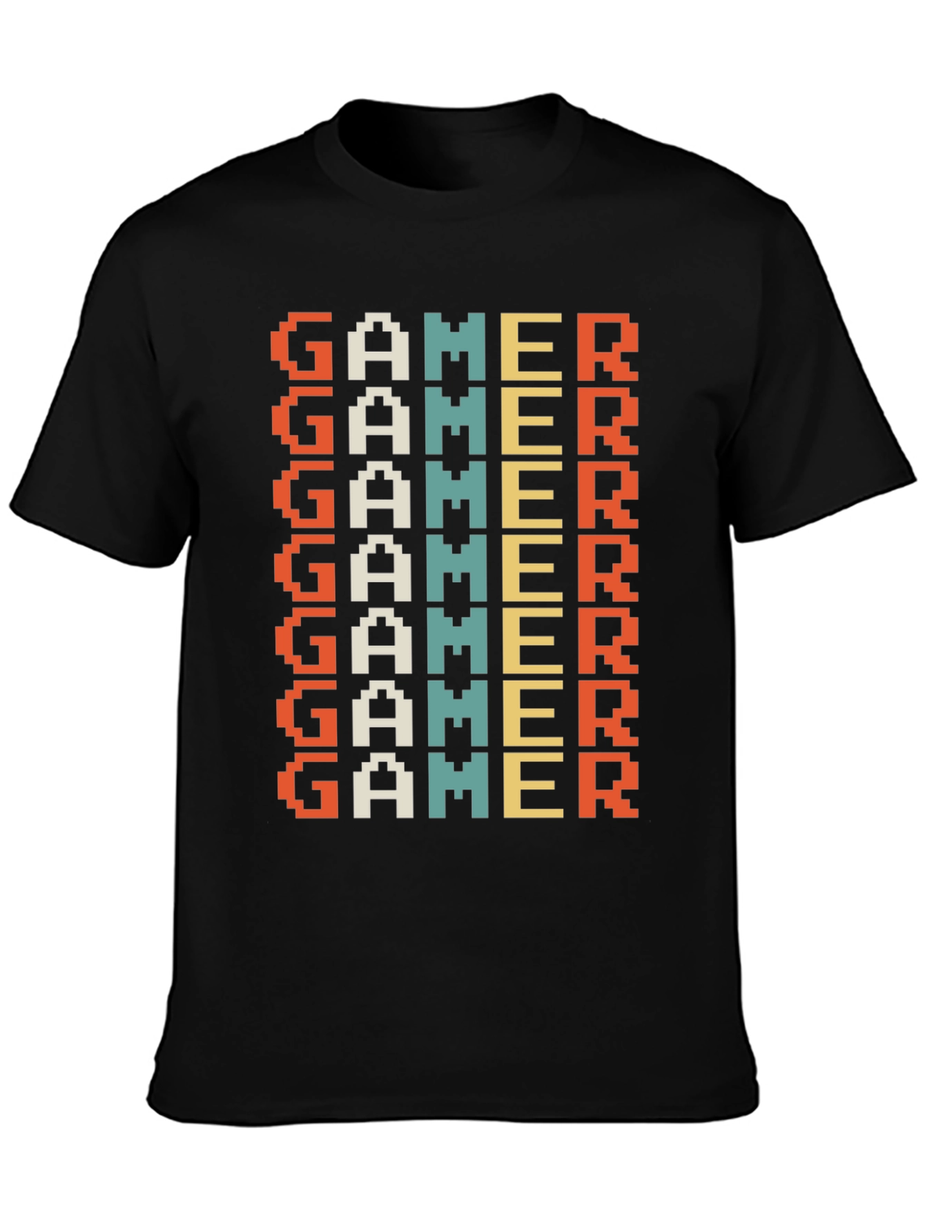 Retro Gamer T-Shirt - Pixel Art Design