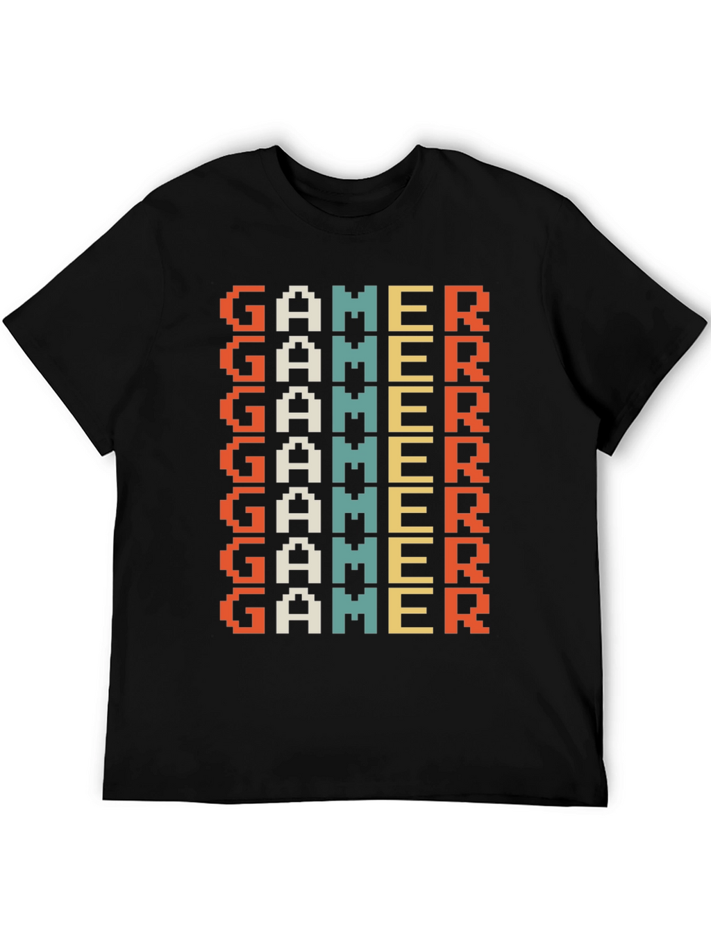Retro Gamer T-Shirt - Pixel Art Design