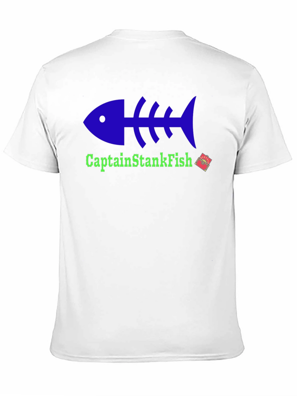 Captain StankFish Graphic Tee - Black T-Shirt