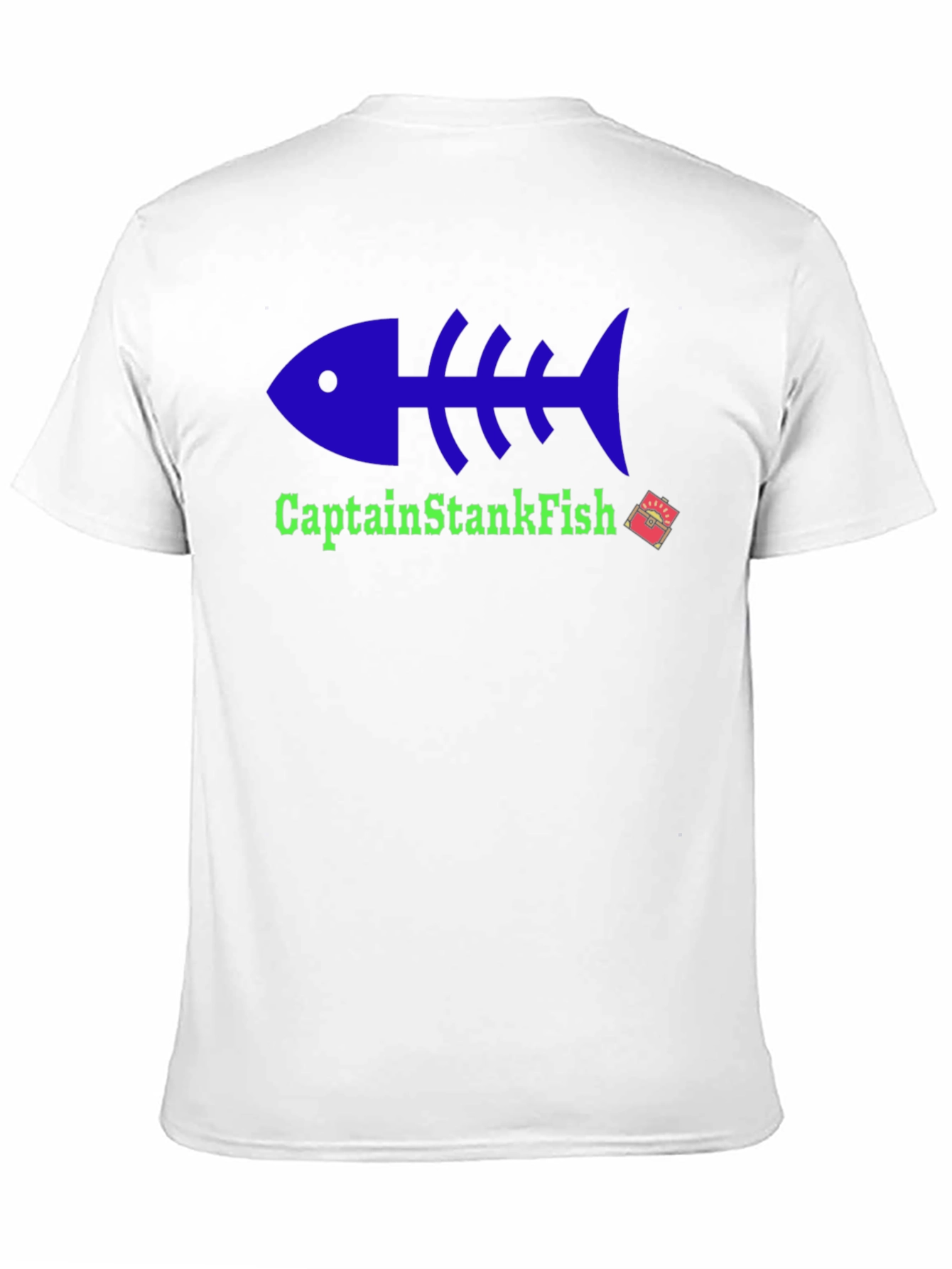 Captain StankFish Graphic Tee - Black T-Shirt