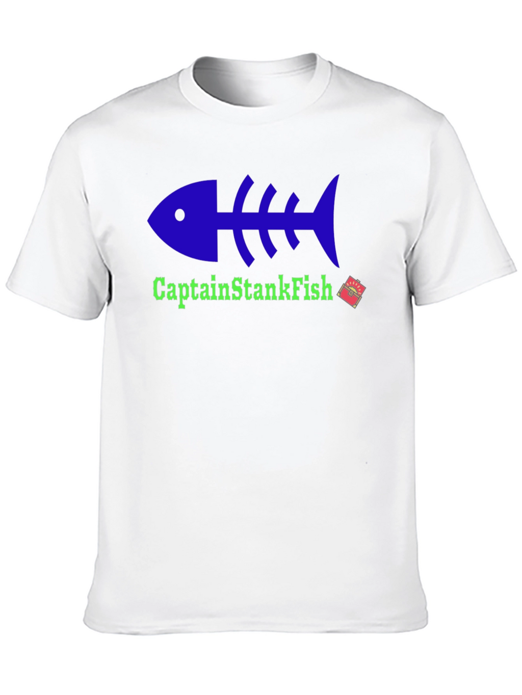 Captain StankFish Graphic Tee - Black T-Shirt