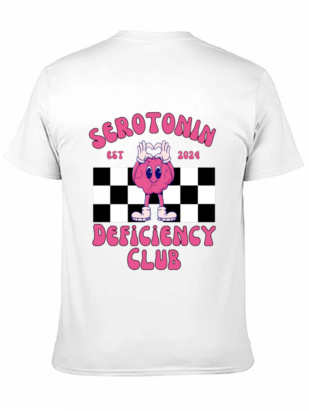 Serotonin Deficiency Club Graphic T-Shirt