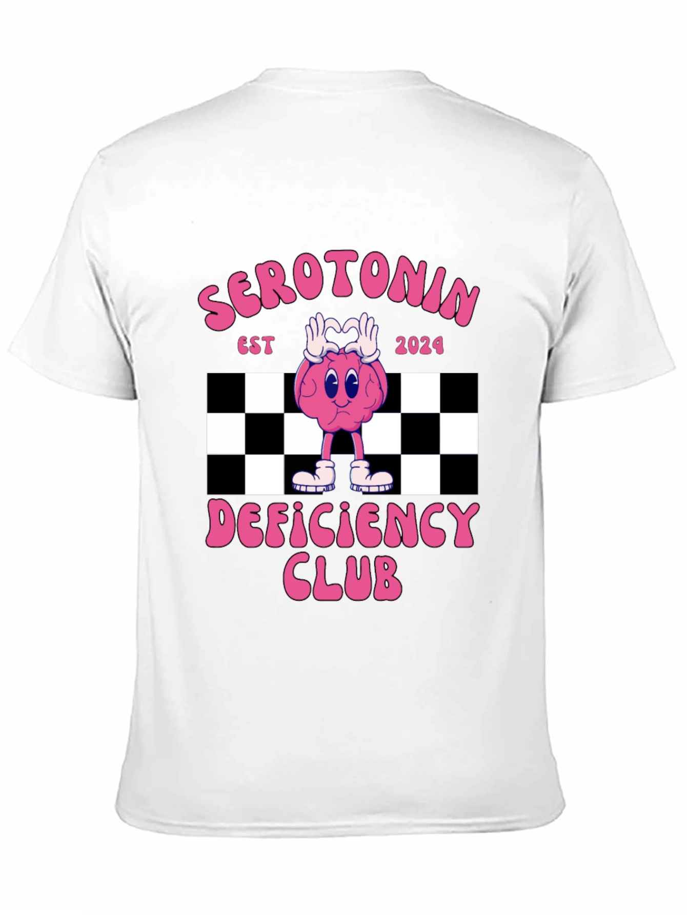 Serotonin Deficiency Club Graphic T-Shirt