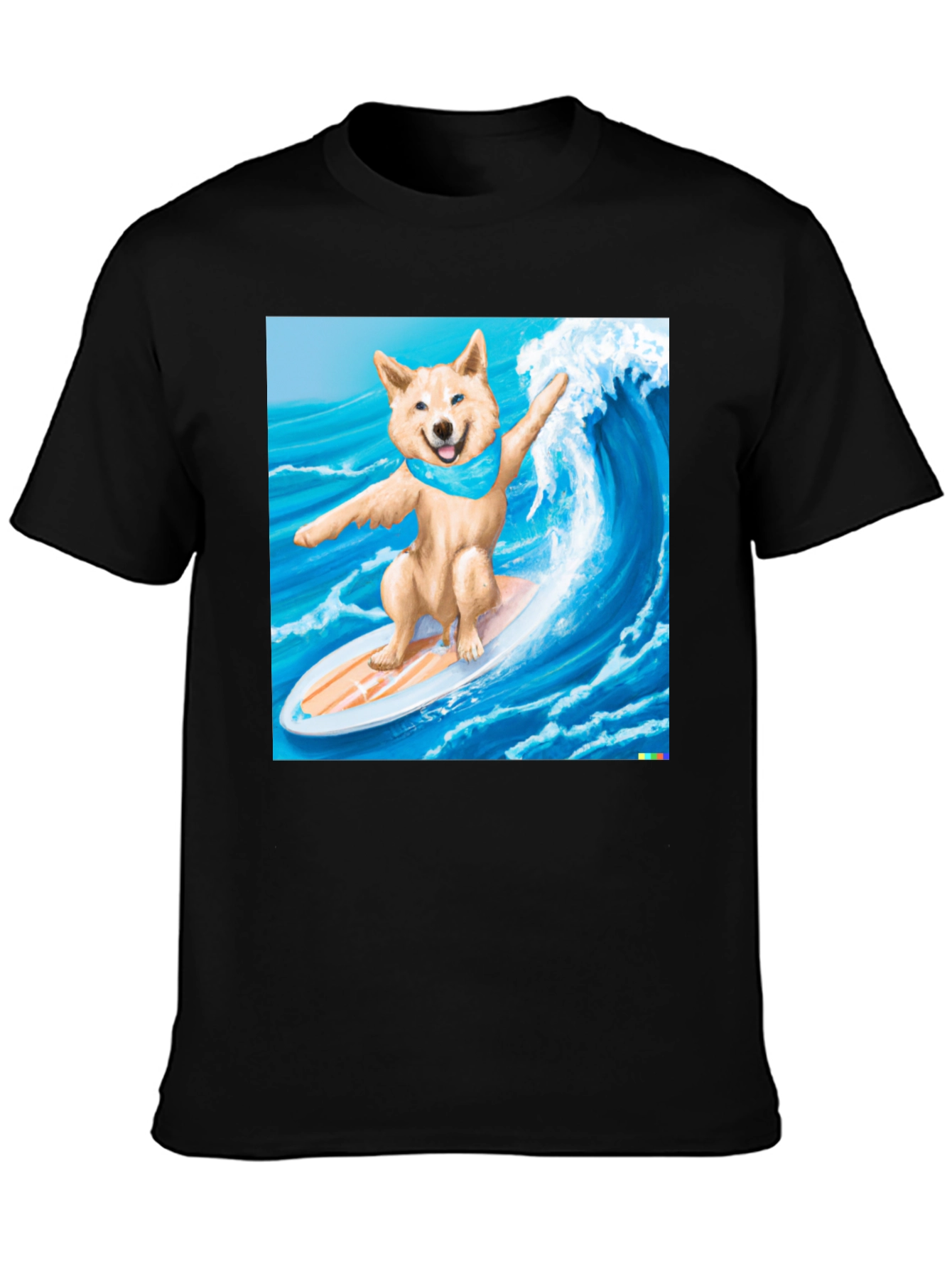 Surfing Shiba Inu T-Shirt - Cool Dog Tee