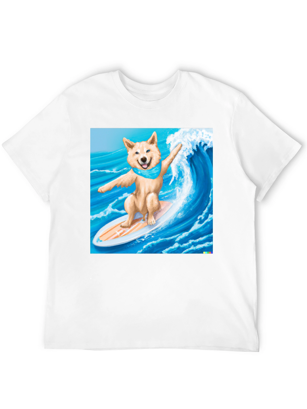 Surfing Shiba Inu T-Shirt - Cool Dog Tee