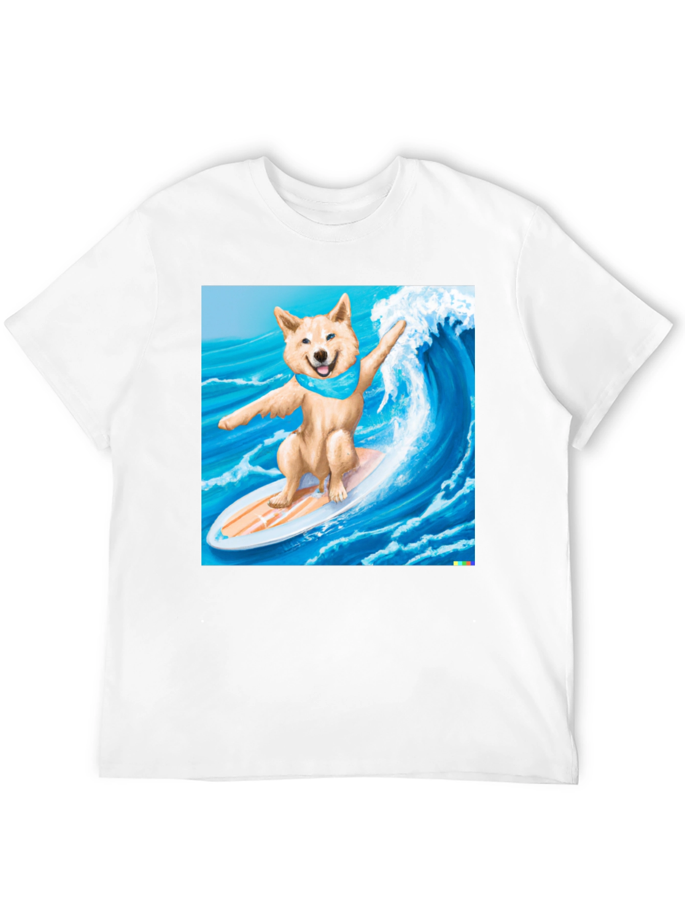 Surfing Shiba Inu T-Shirt - Cool Dog Tee