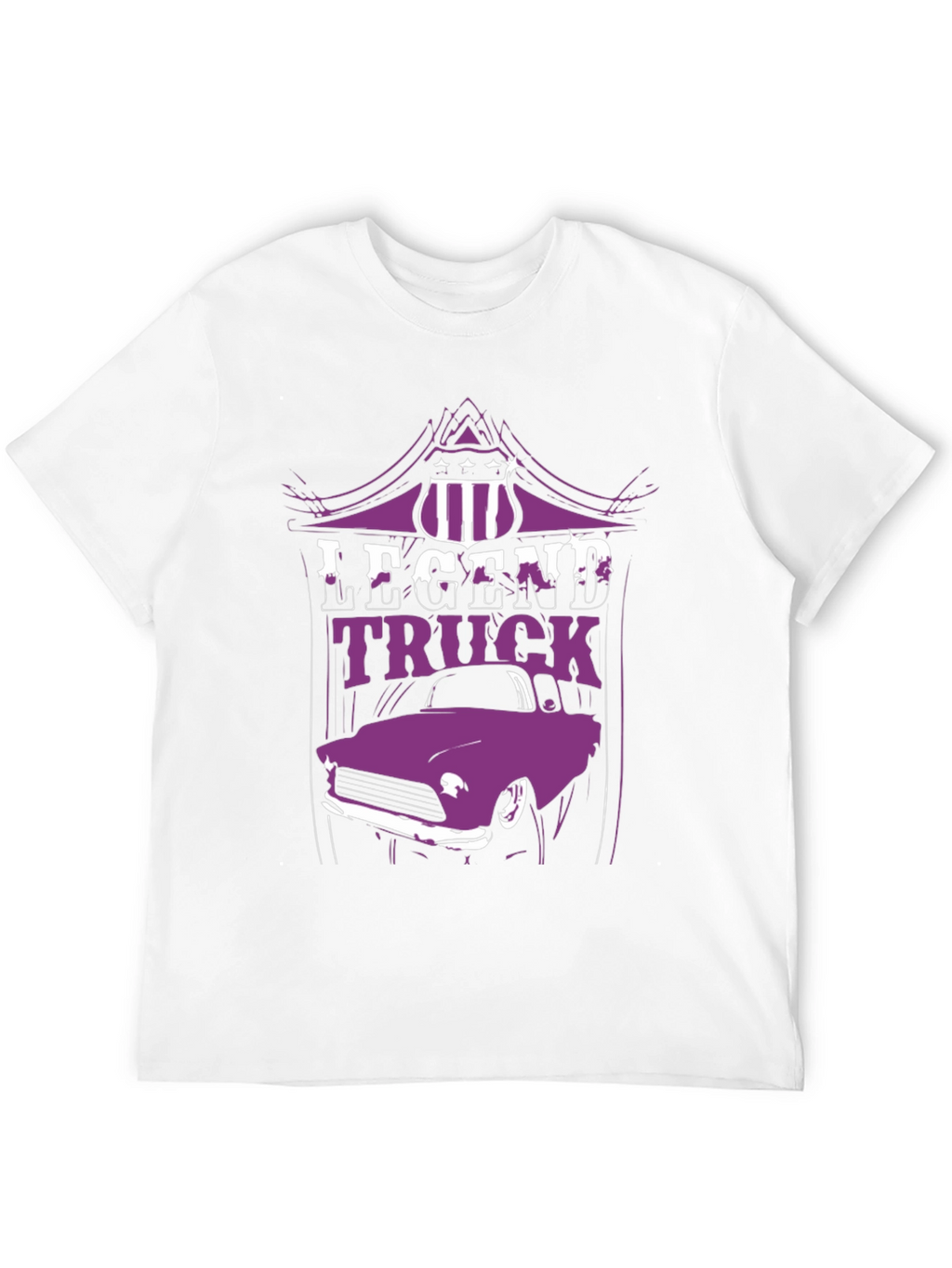Legend Truck Graphic Tee - Classic Car Design