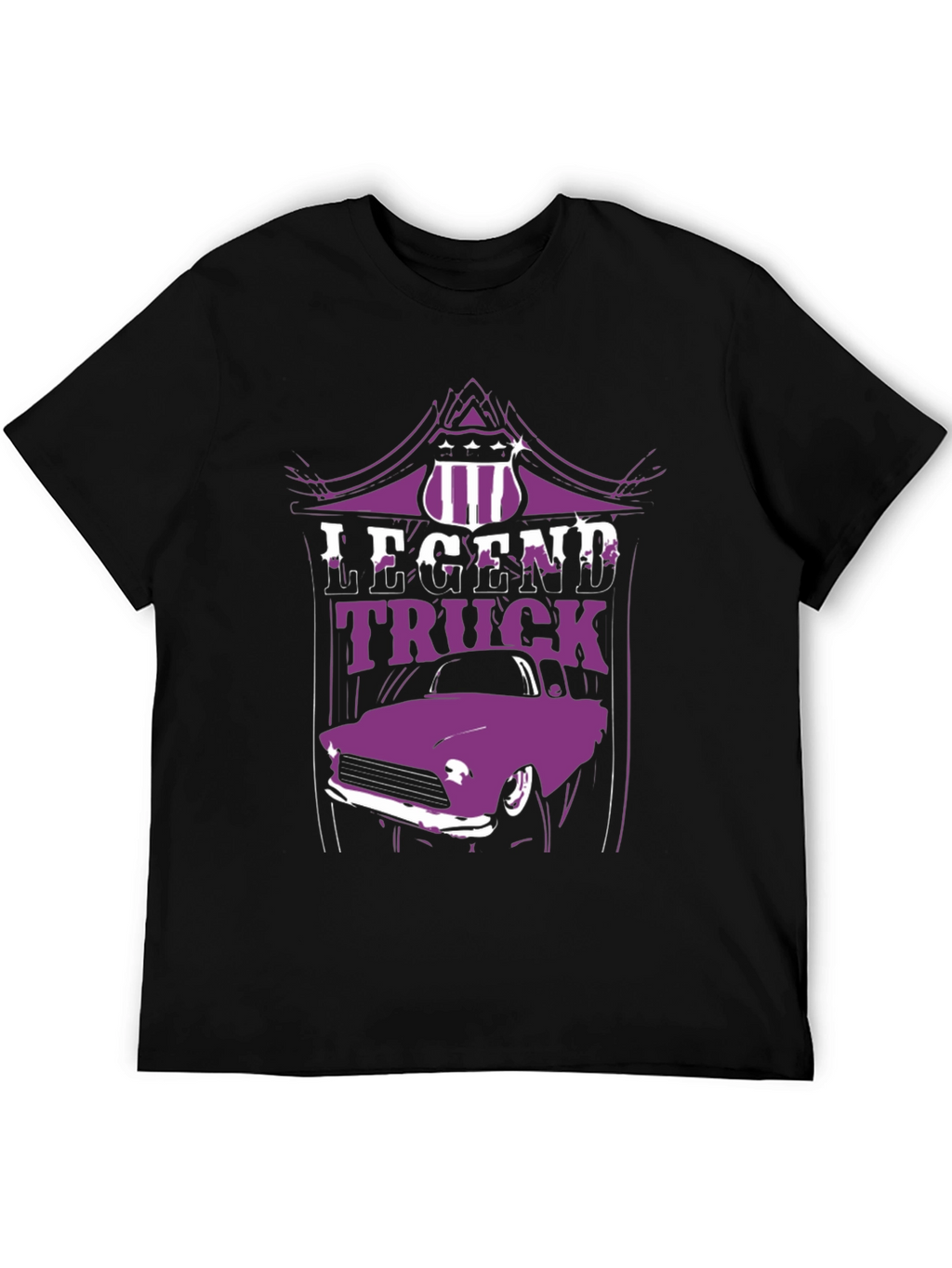 Legend Truck Graphic Tee - Classic Car Design