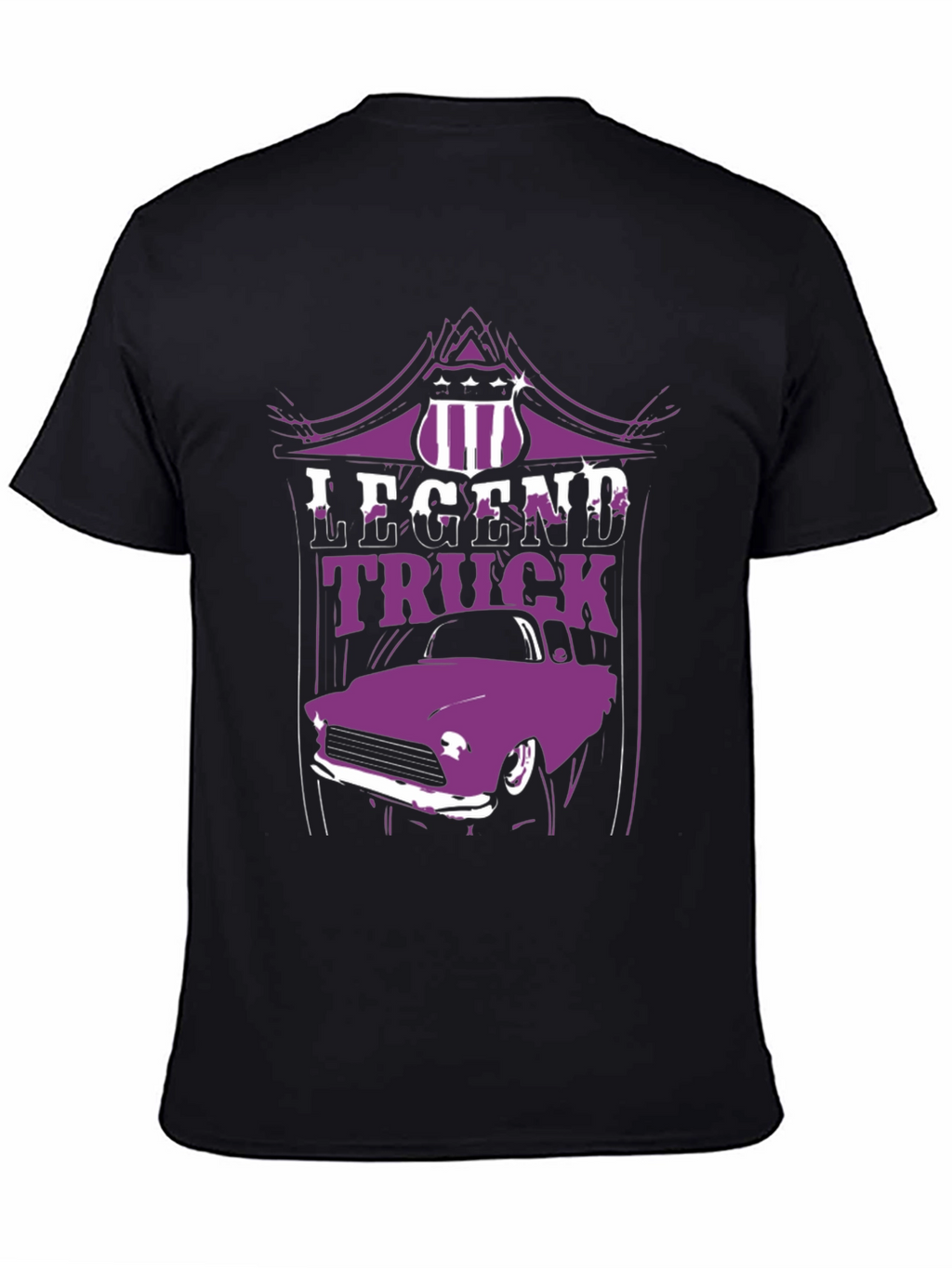 Legend Truck Graphic Tee - Classic Car Design