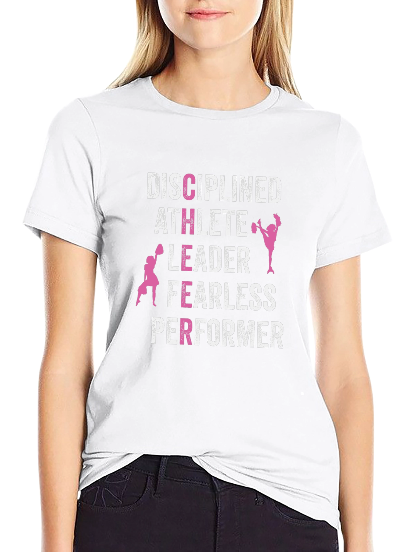 Disciplined Athlete Cheer T-Shirt