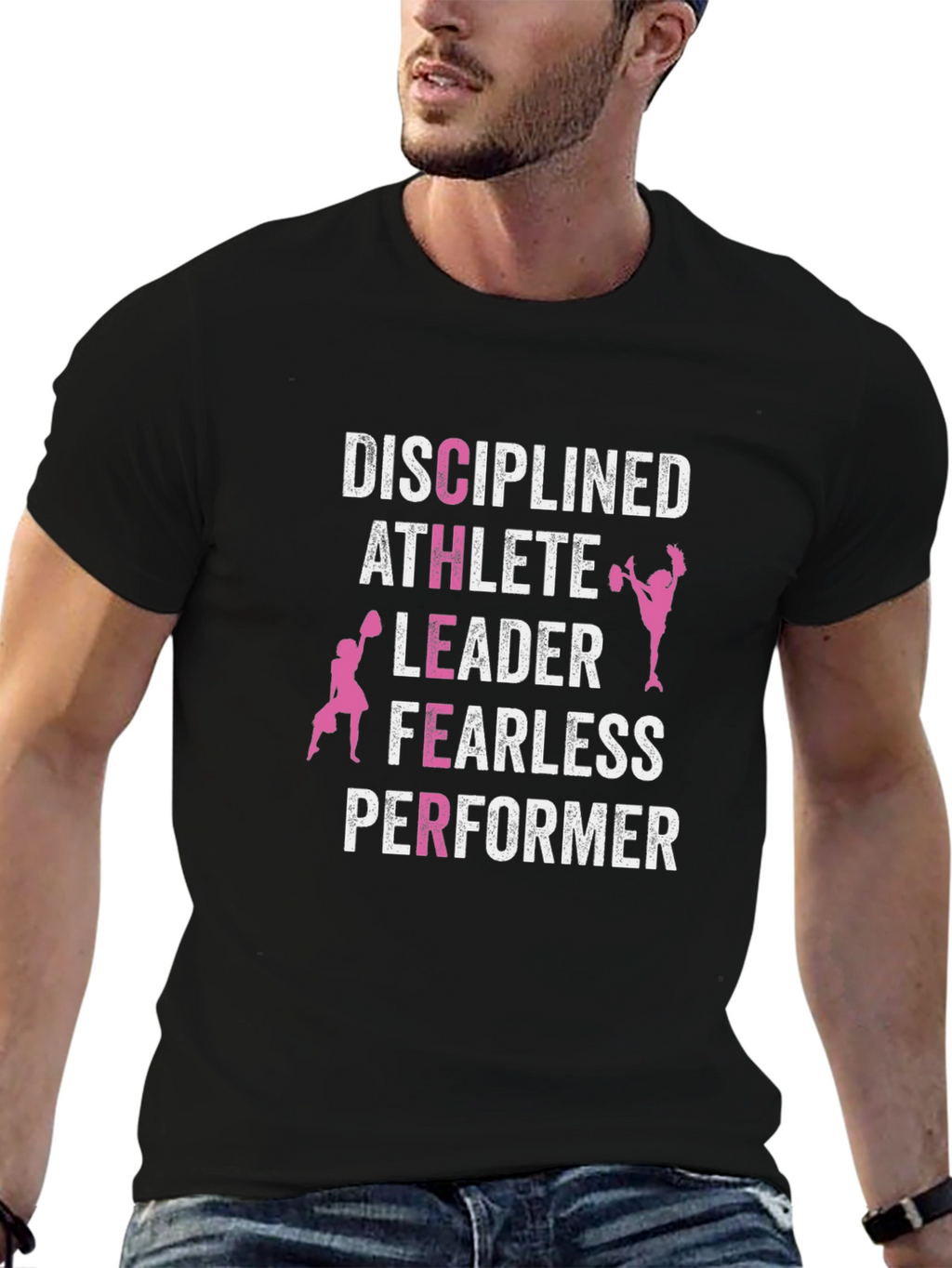 Disciplined Athlete Cheer T-Shirt