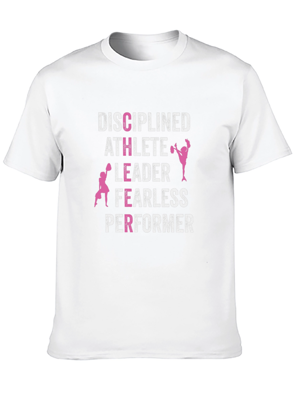 Disciplined Athlete Cheer T-Shirt