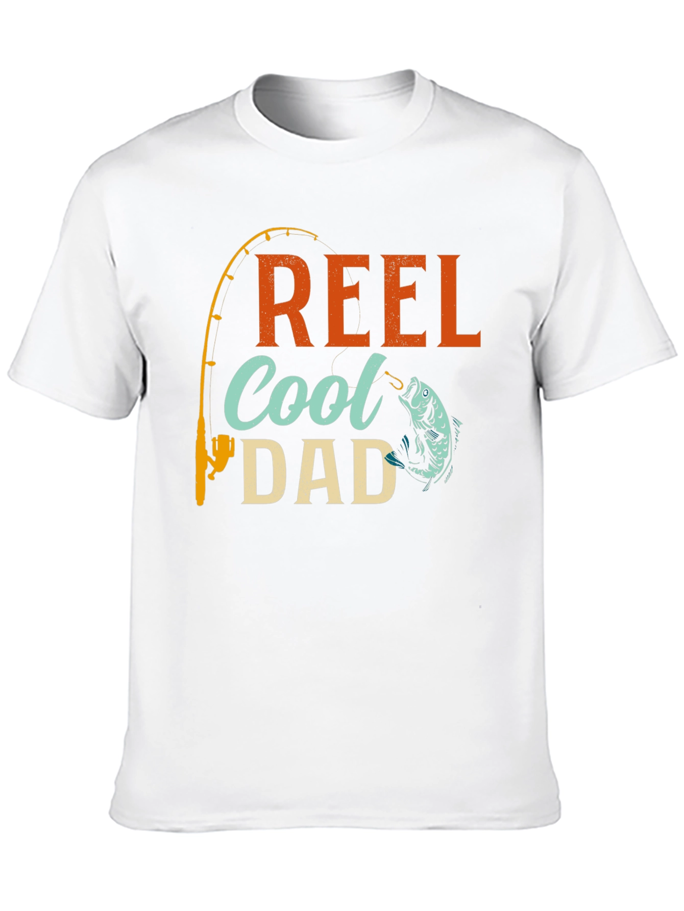 Reel Cool Dad Fishing T-Shirt