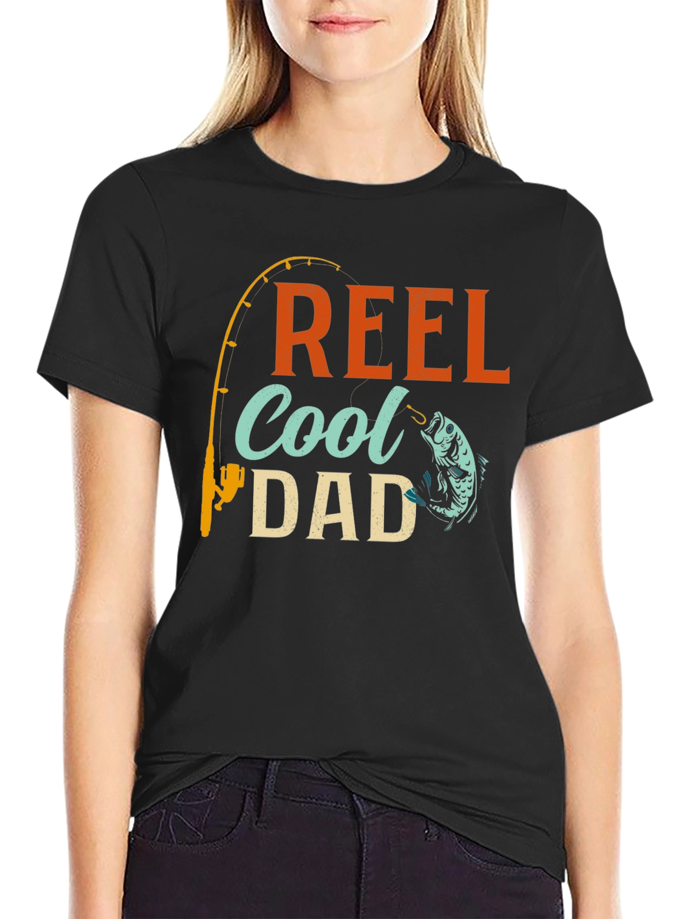 Reel Cool Dad Fishing T-Shirt