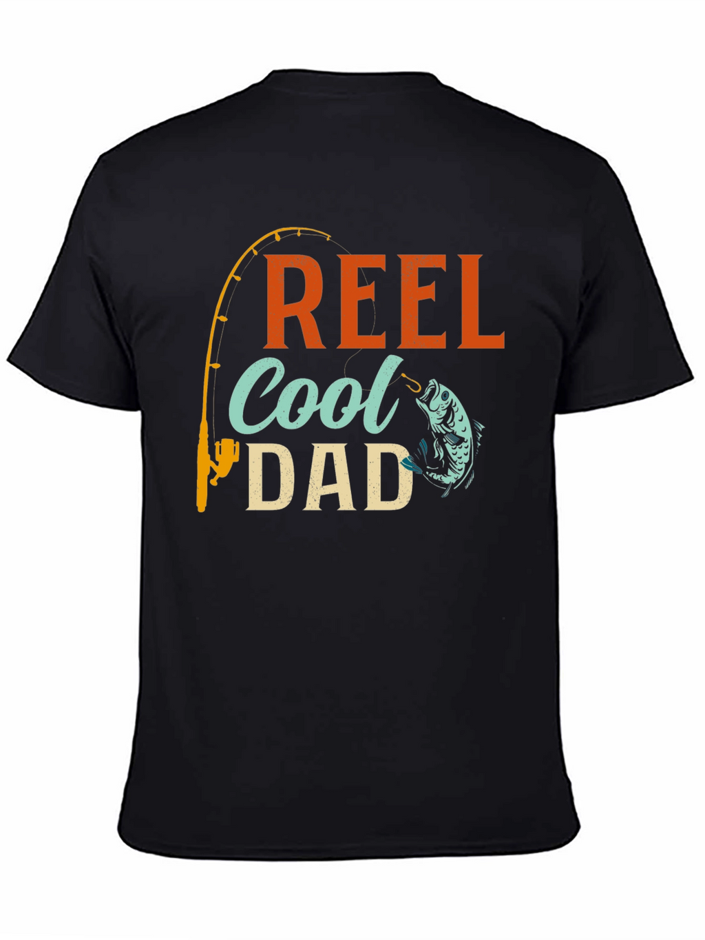 Reel Cool Dad Fishing T-Shirt