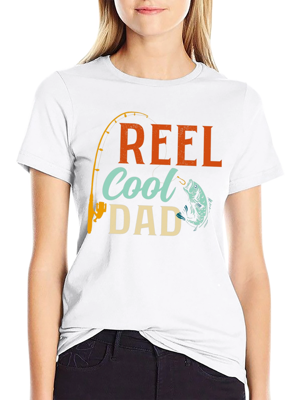 Reel Cool Dad Fishing T-Shirt