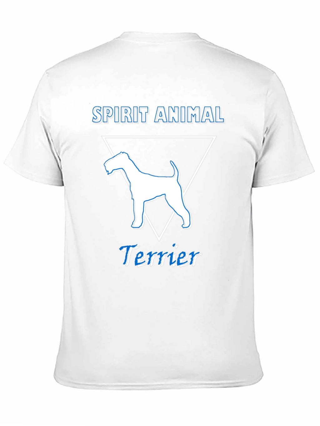 Spirit Animal Terrier T-Shirt - Mens Black Tee