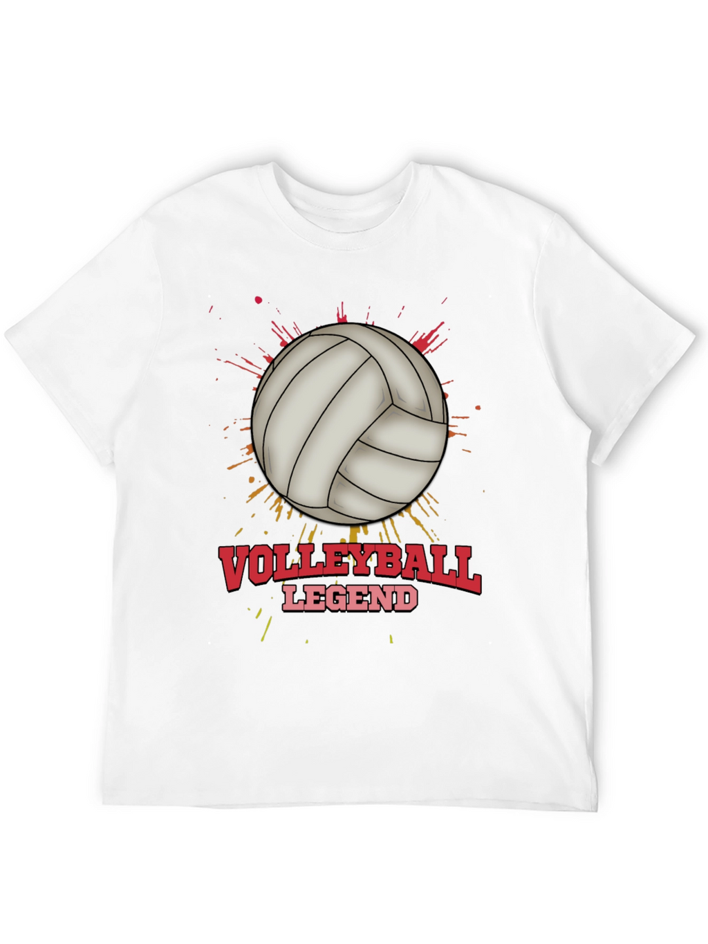 Volleyball Legend Graphic T-Shirt - Sporty Tee