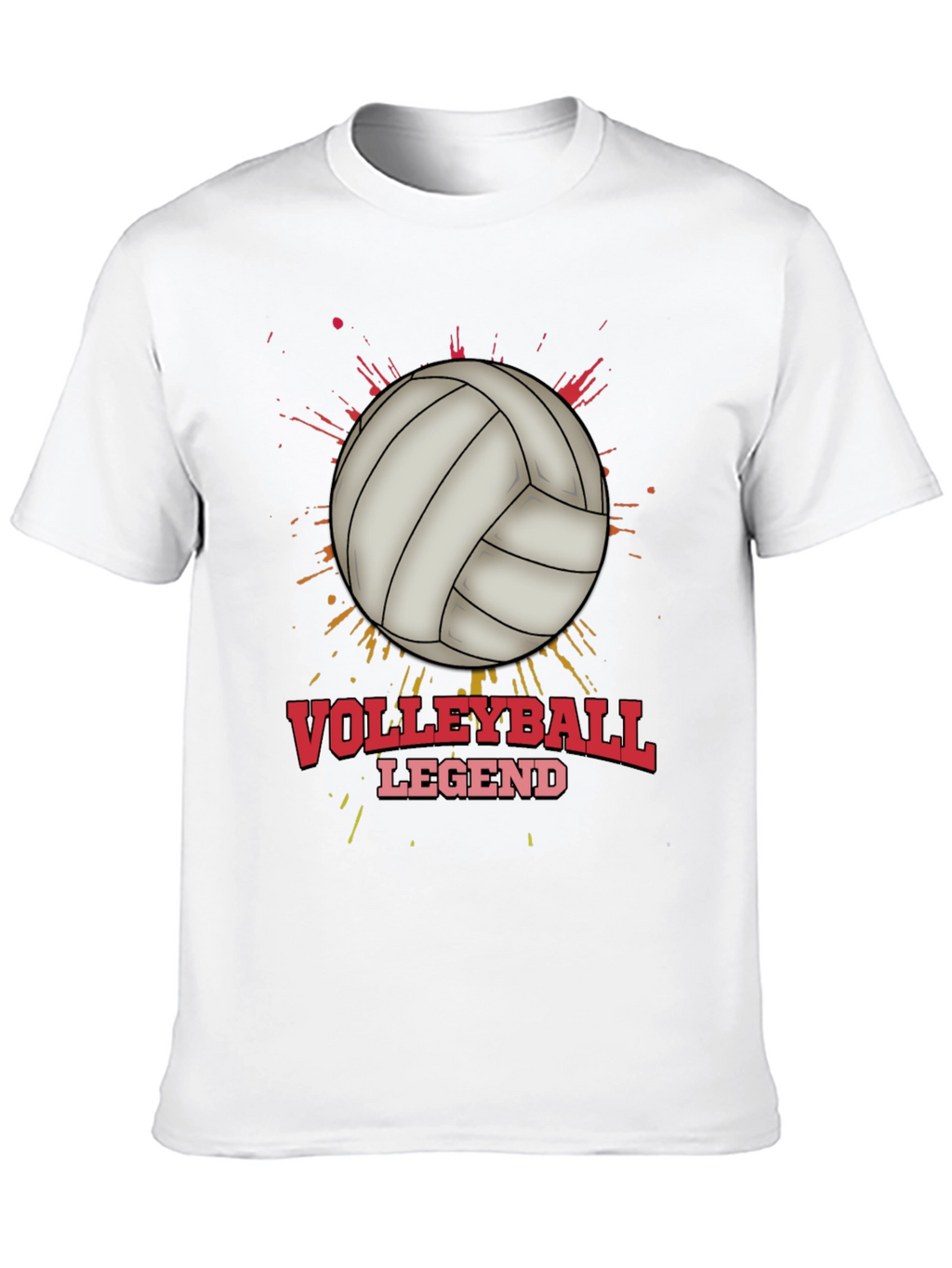 Volleyball Legend Graphic T-Shirt - Sporty Tee