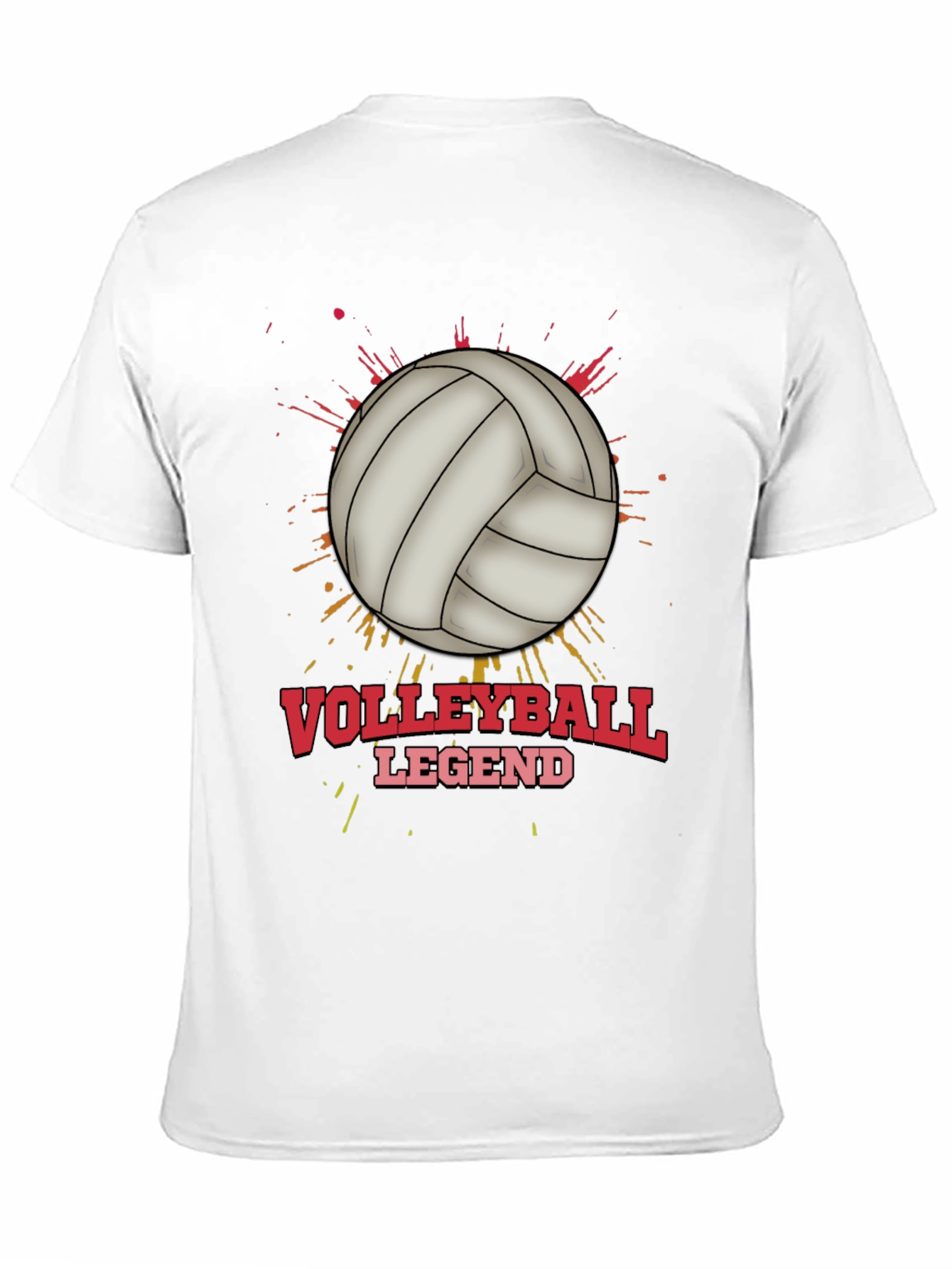 Volleyball Legend Graphic T-Shirt - Sporty Tee
