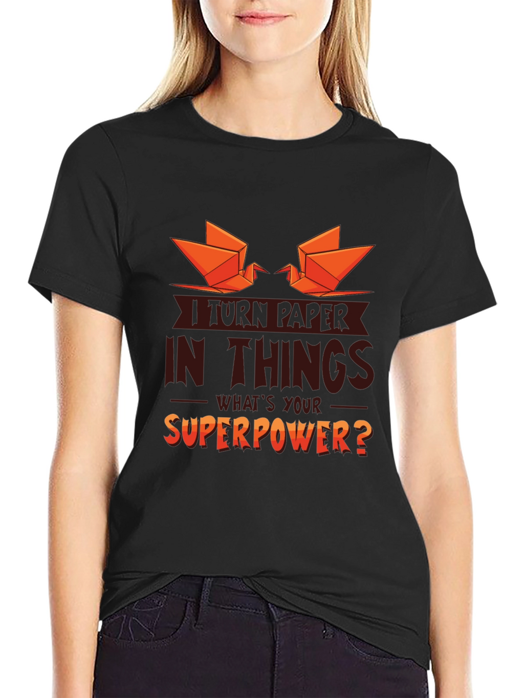 I Turn Paper Into Things Graphic T-Shirt