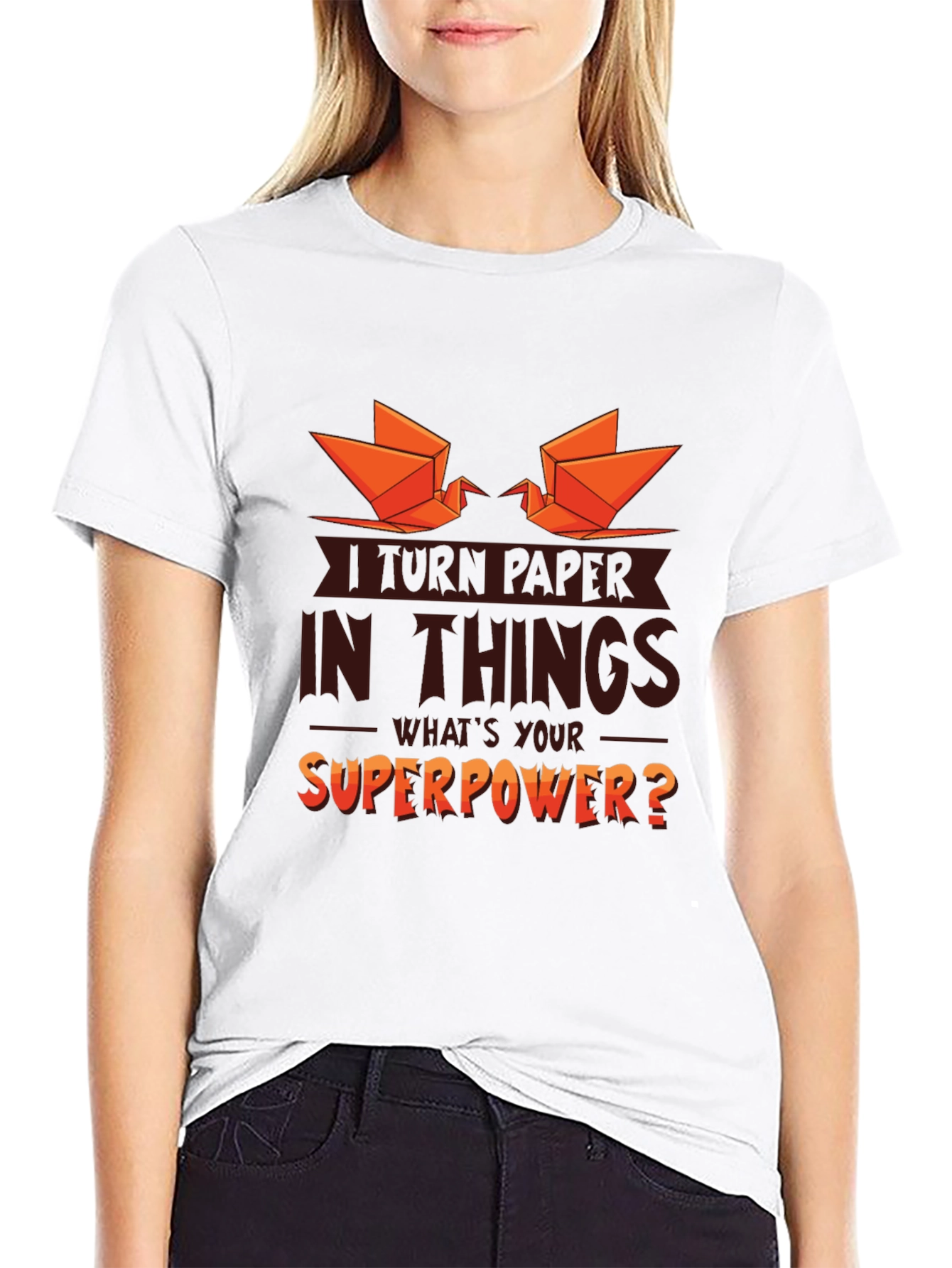 I Turn Paper Into Things Graphic T-Shirt