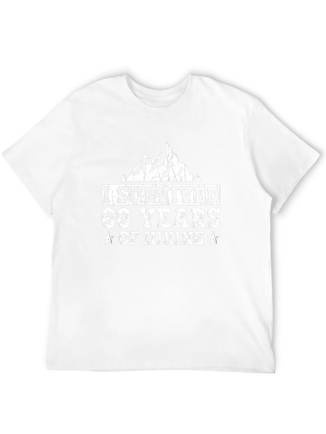 I Survived 60 Years of Hiking Black Tee