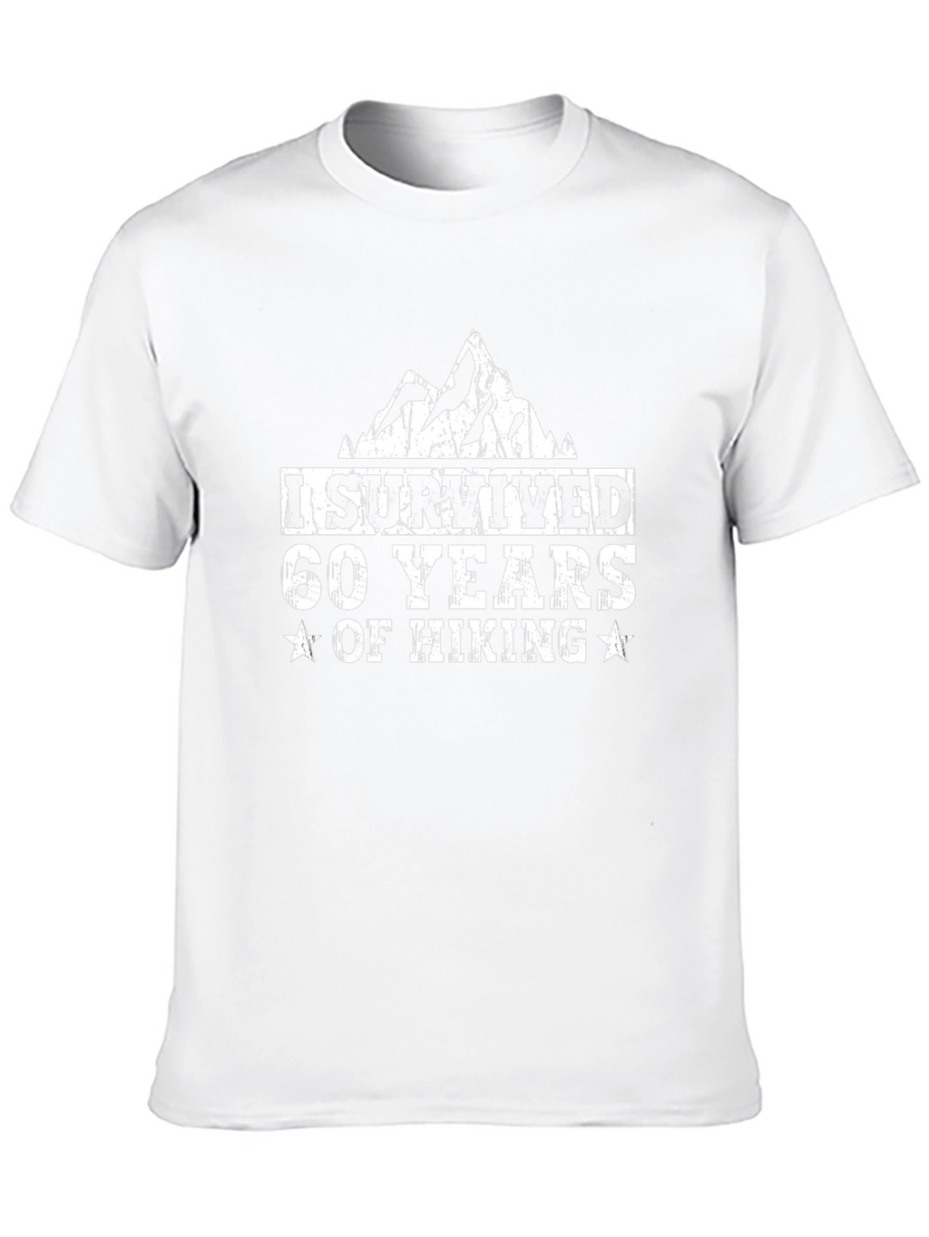 I Survived 60 Years of Hiking Black Tee