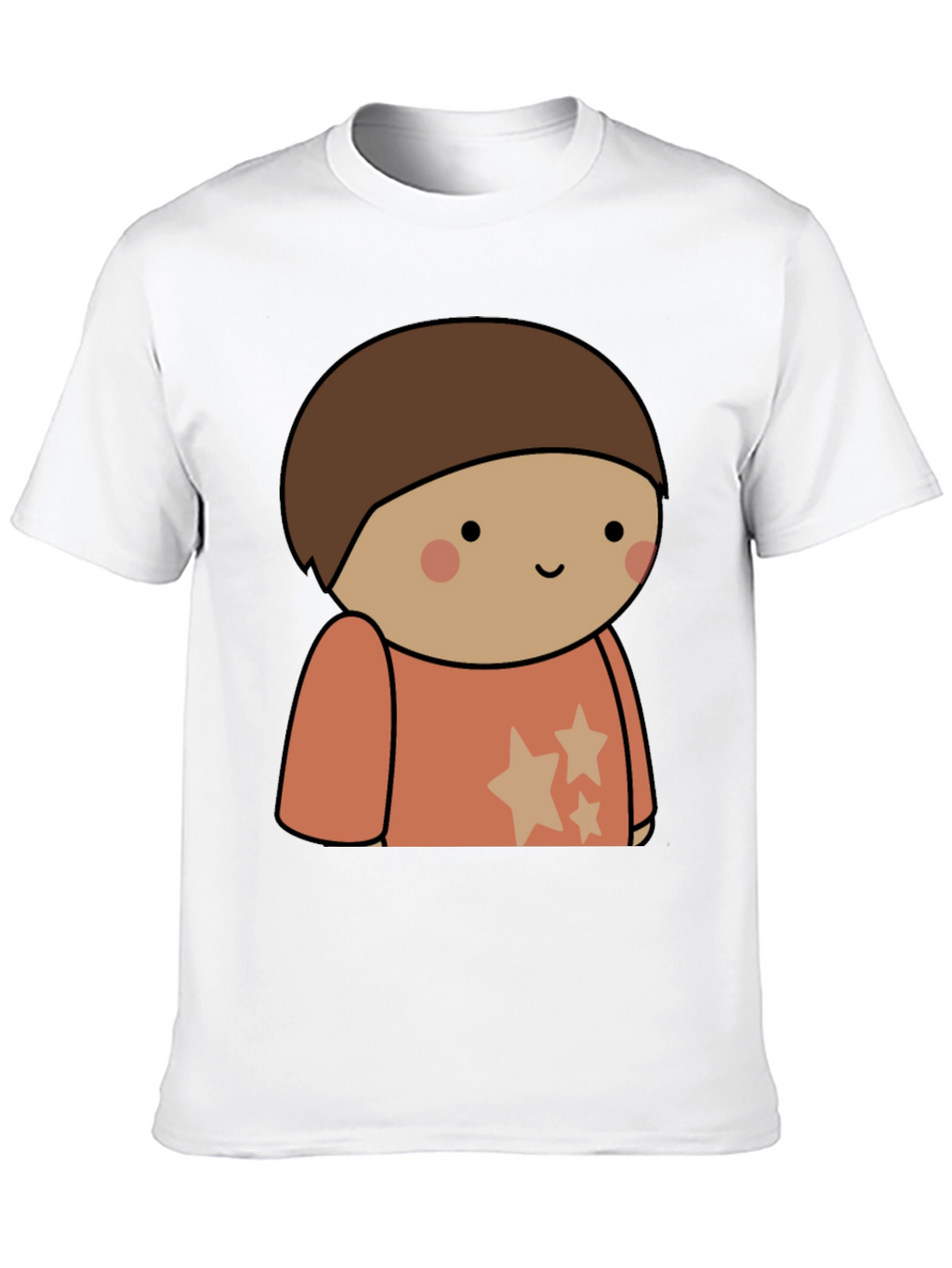 Cartoon Character Tee - Soft Cotton Blend