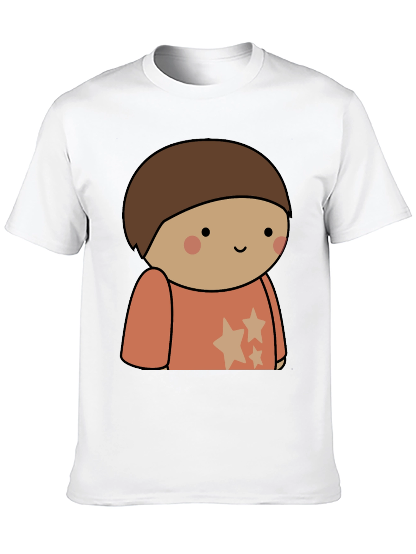 Cartoon Character Tee - Soft Cotton Blend